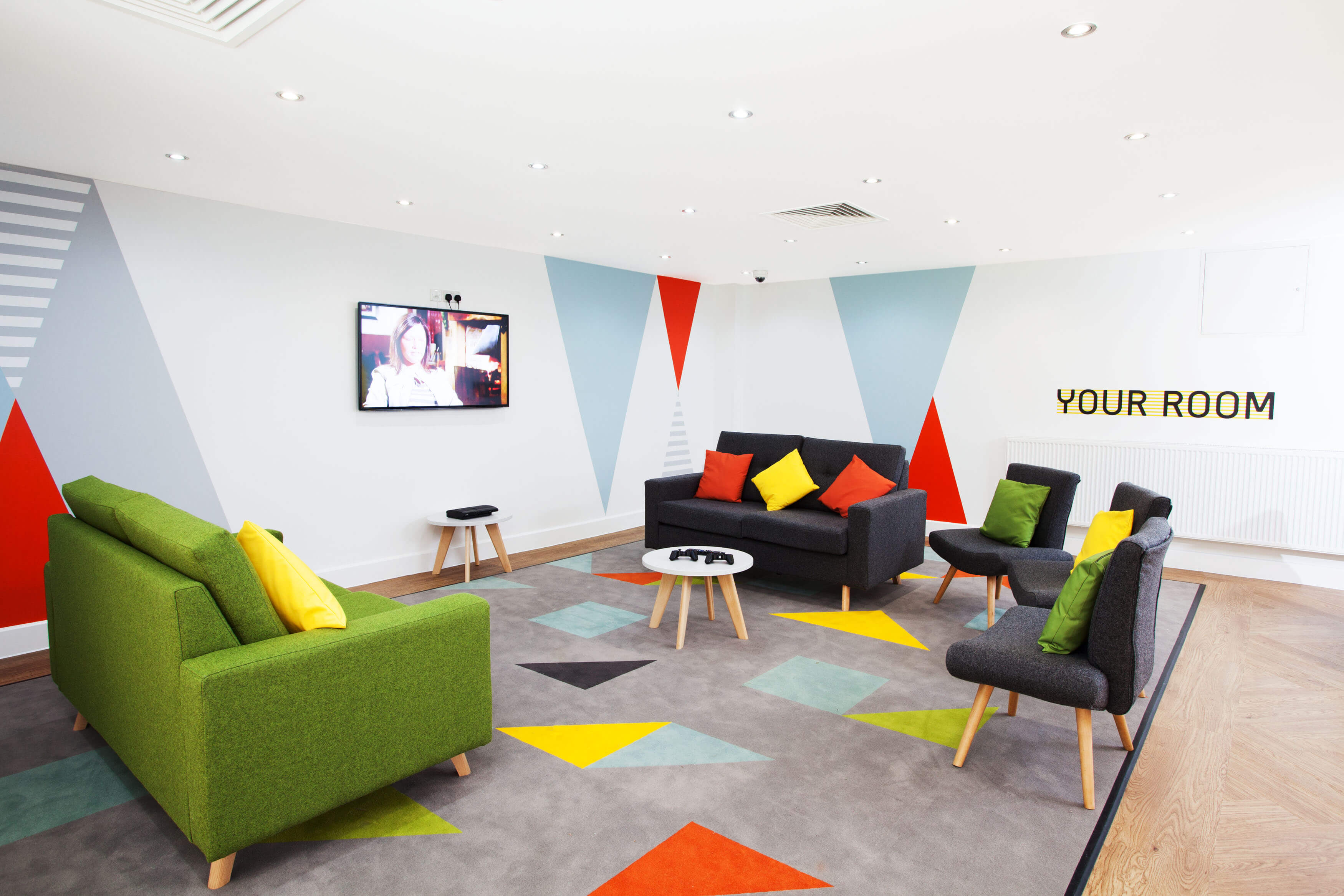 Common room at Kelvin Court