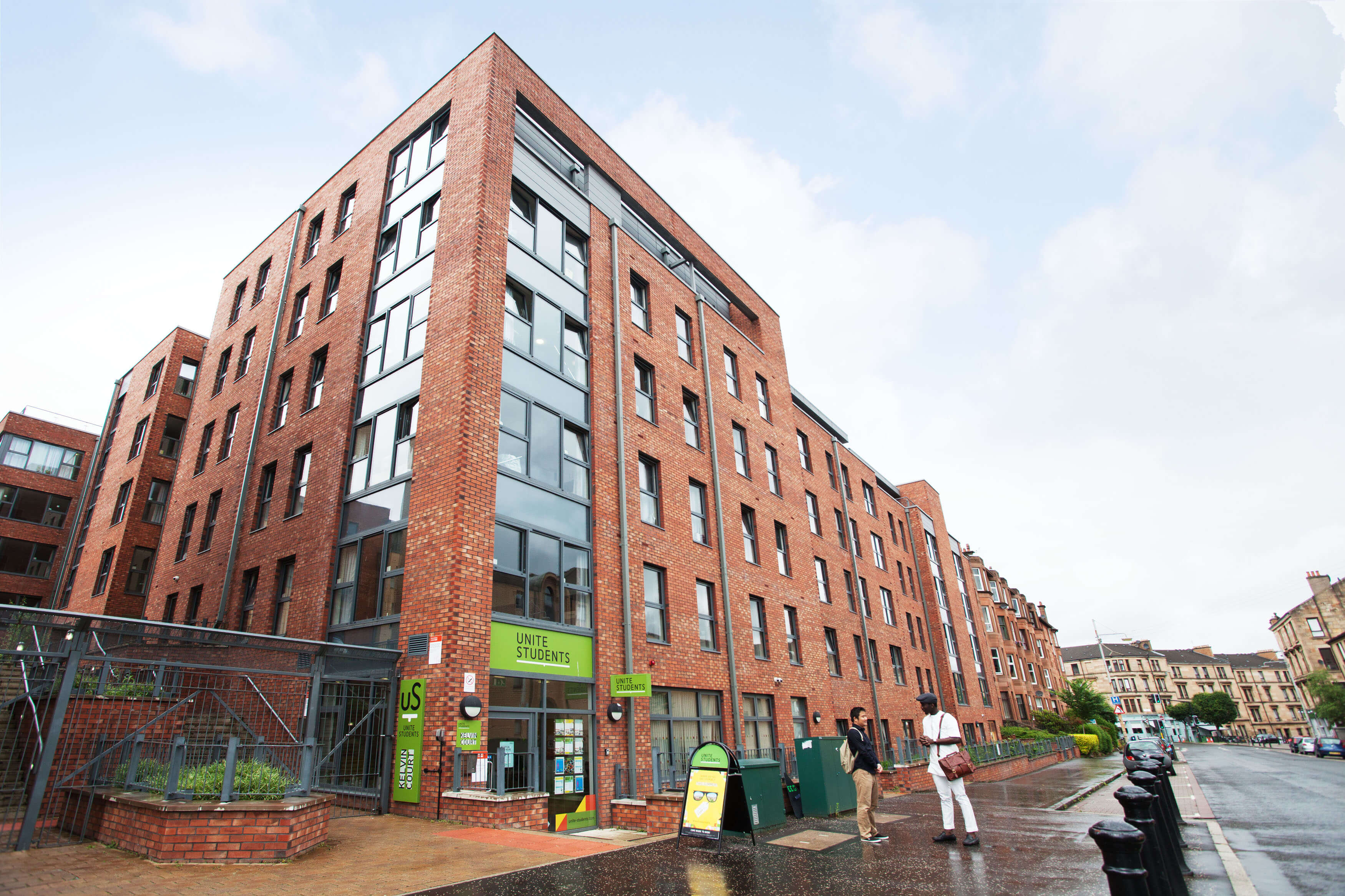 Unite Students accommodation at Kelvin Court in Glasgow