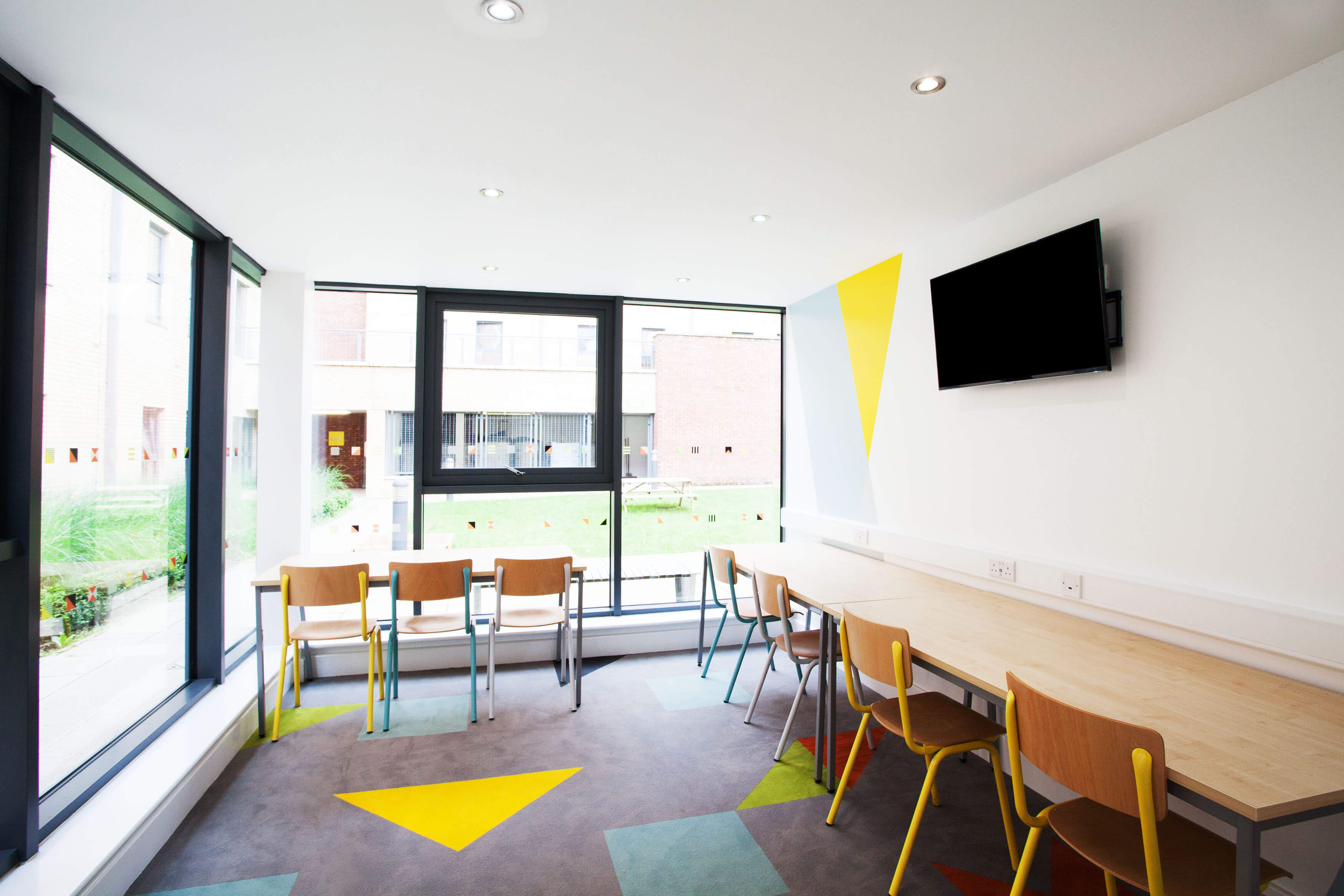 Study area at Kelvin Court