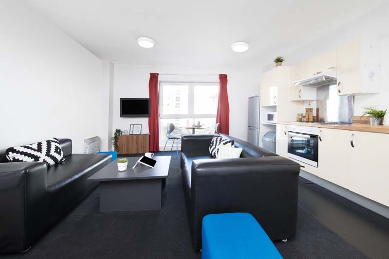 Shared kitchen for a Classic Two Bed Flat