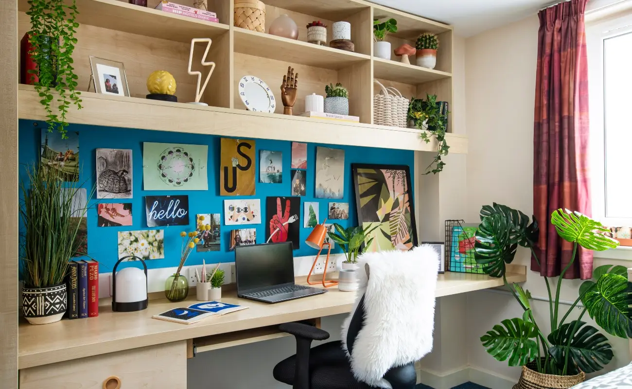 Study space in an Ensuite Classic