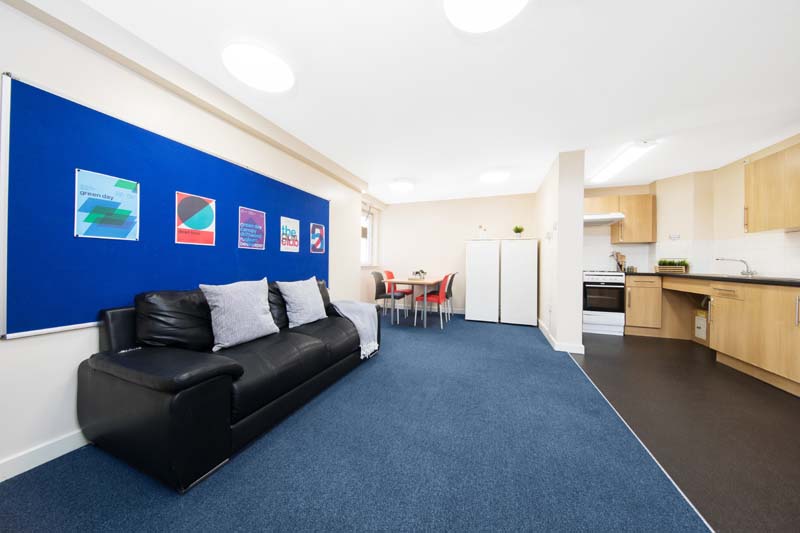 Shared kitchen for en-suite rooms