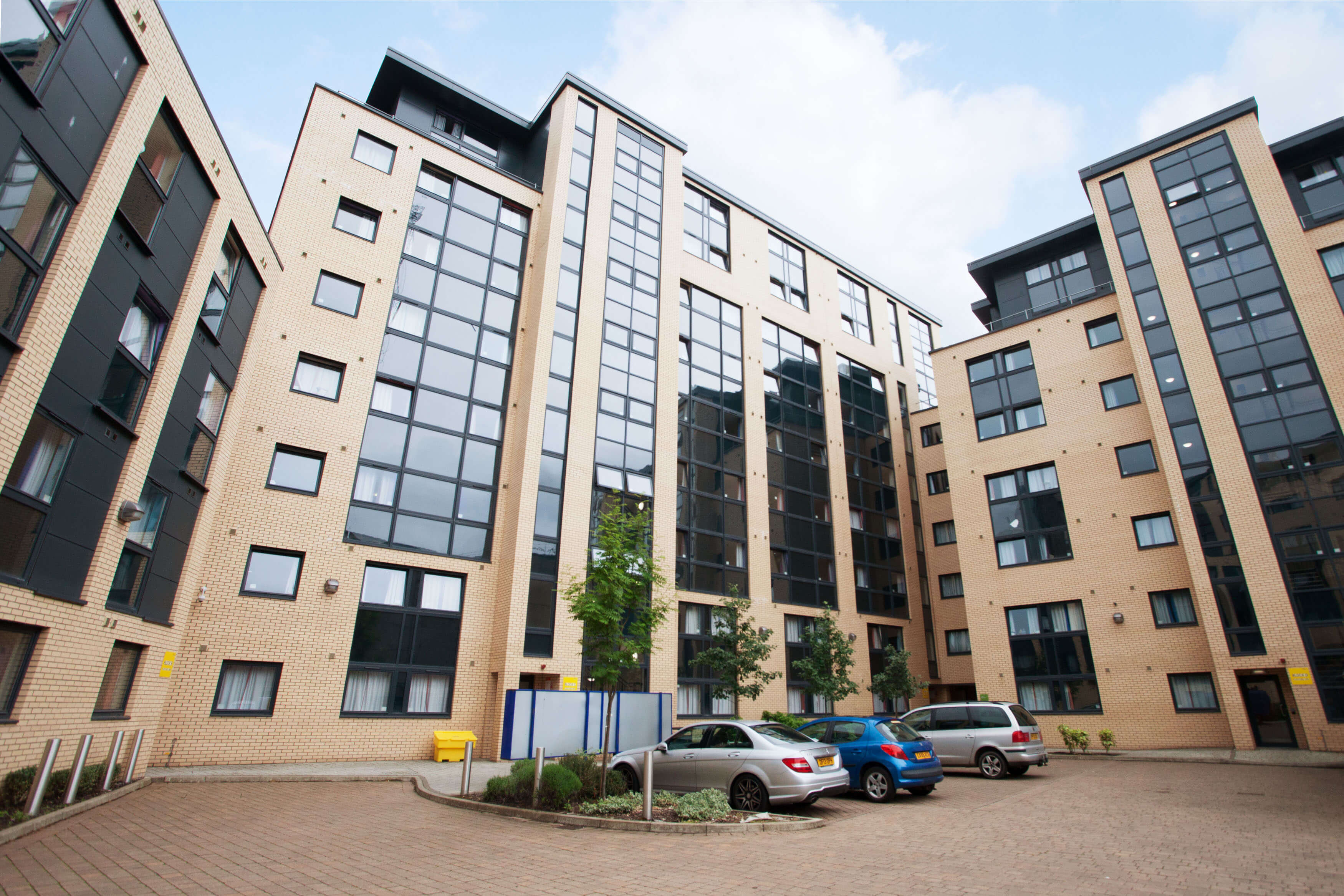 Unite Students accommodation at Thurso Street in Glasgow