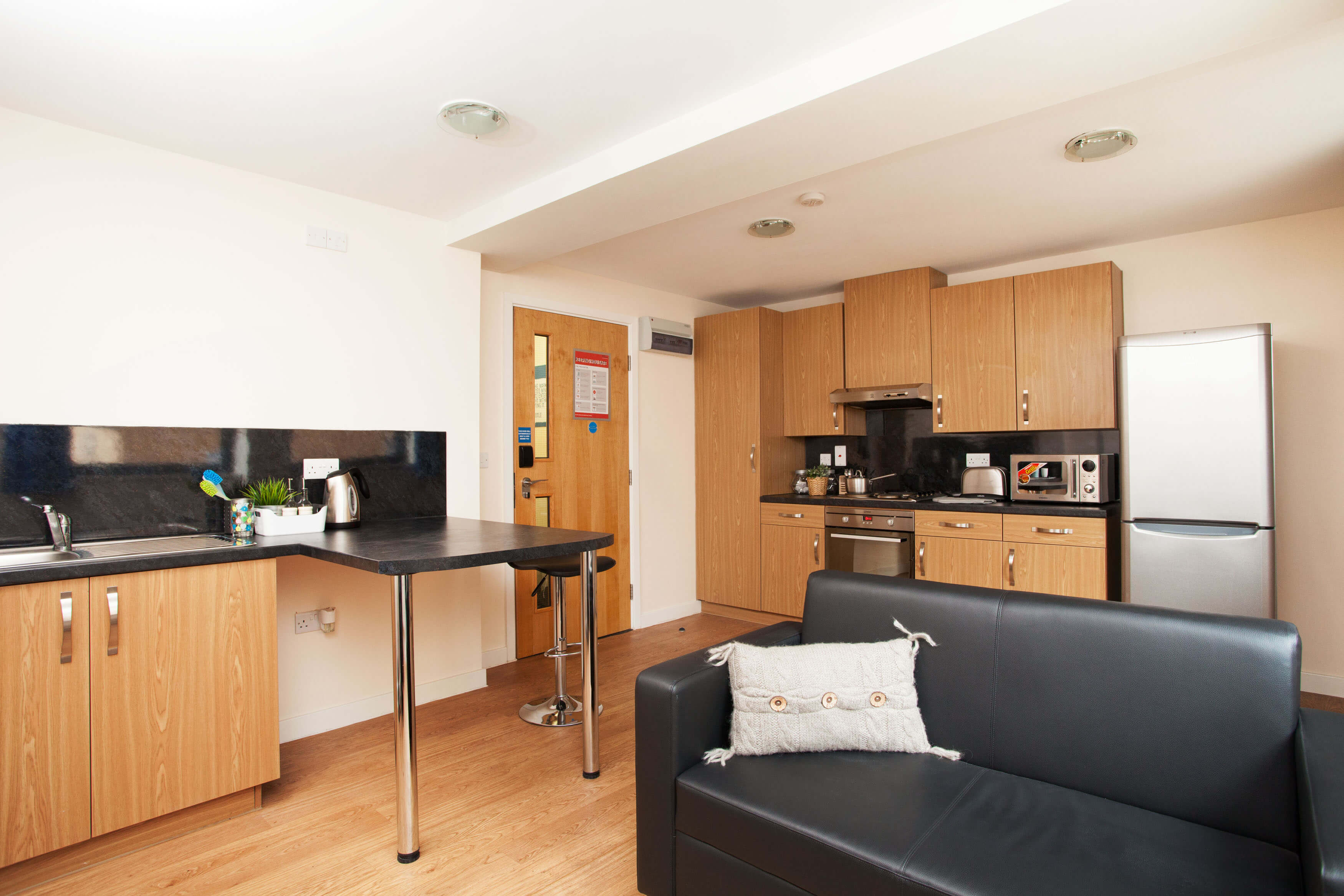 Shared kitchen area at Thurso Street