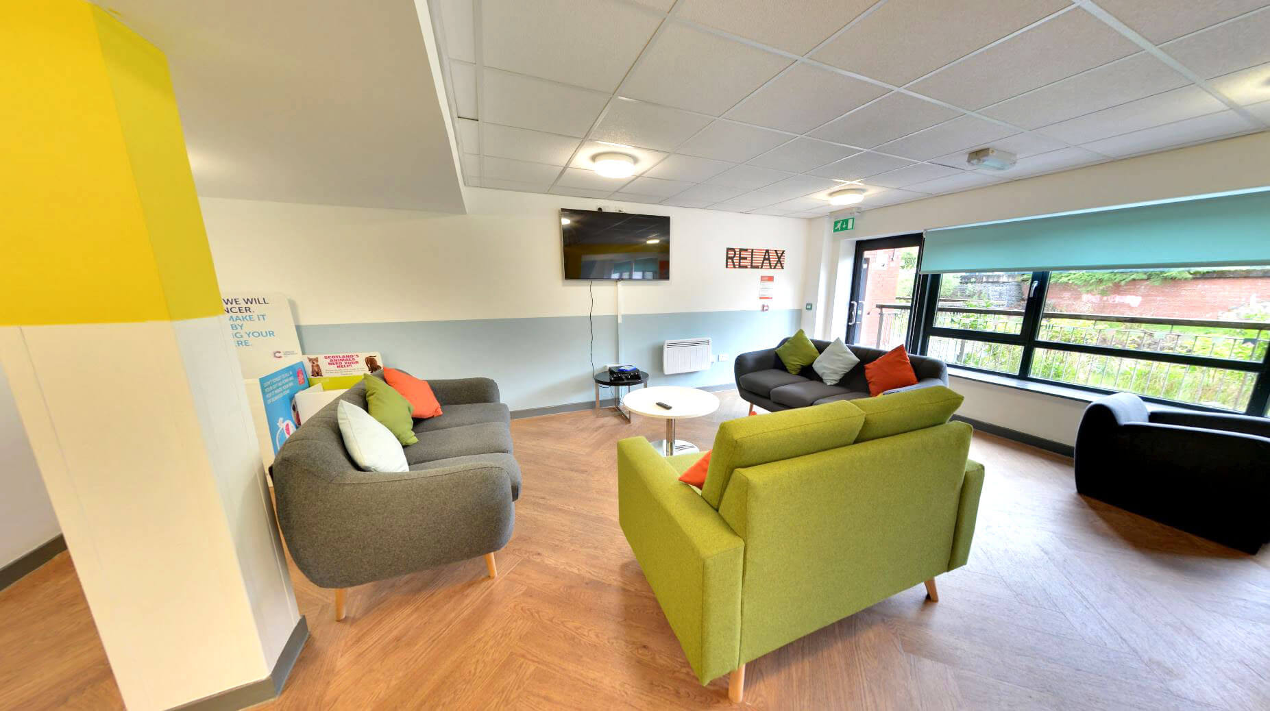 Common room at Thurso Street