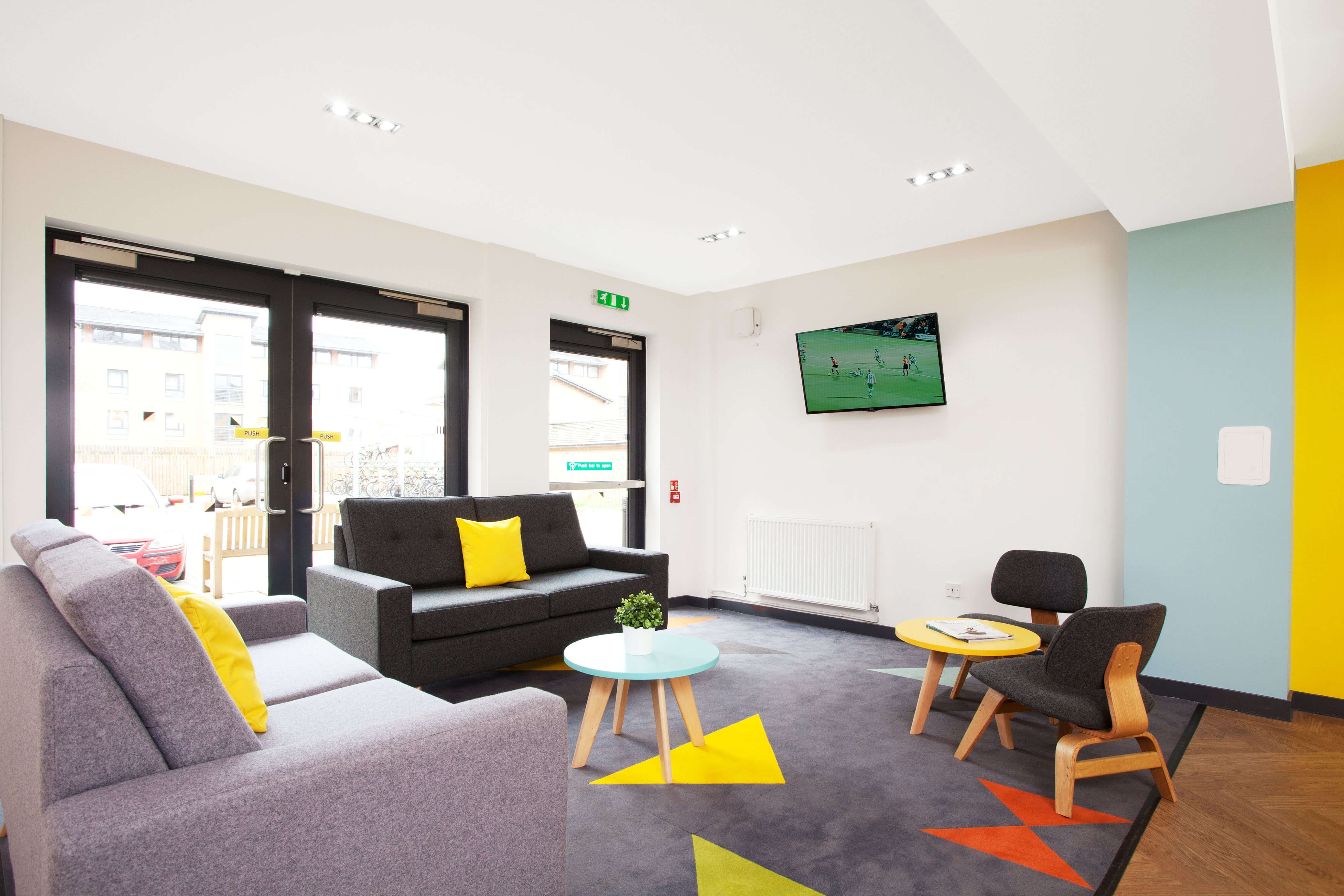 Common room at Tramworks