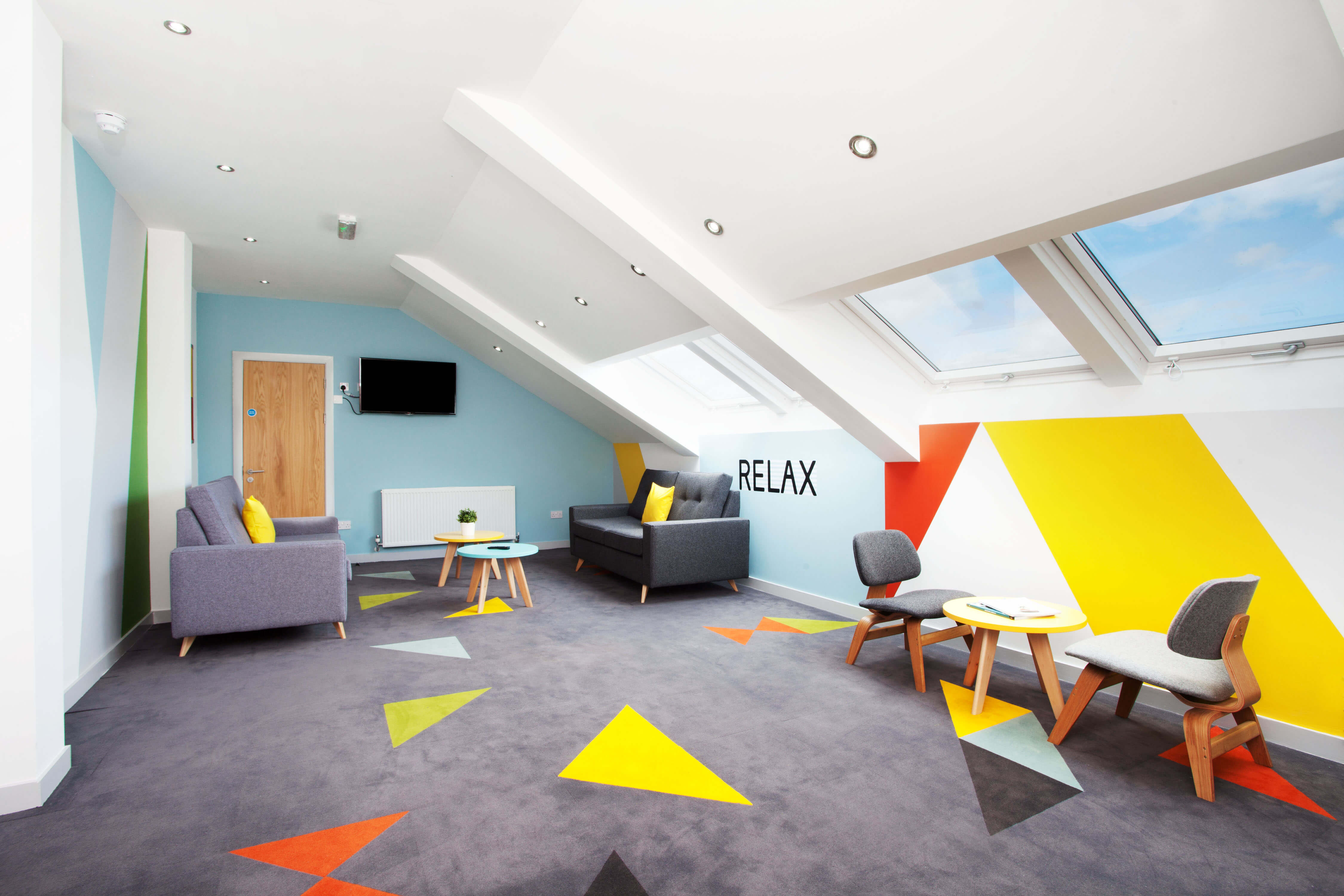 Common room at Tramworks