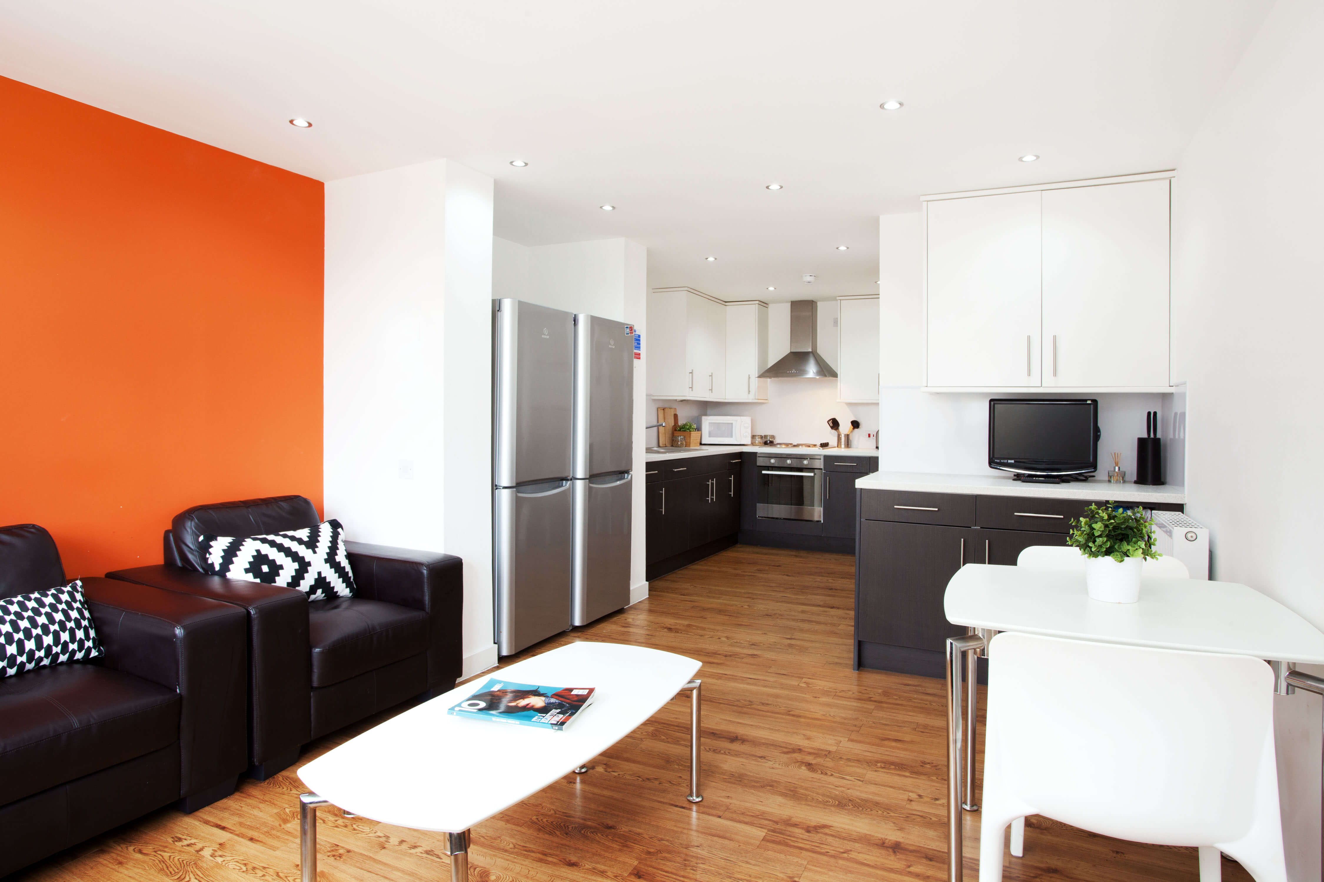 Shared kitchen area at Tramworks