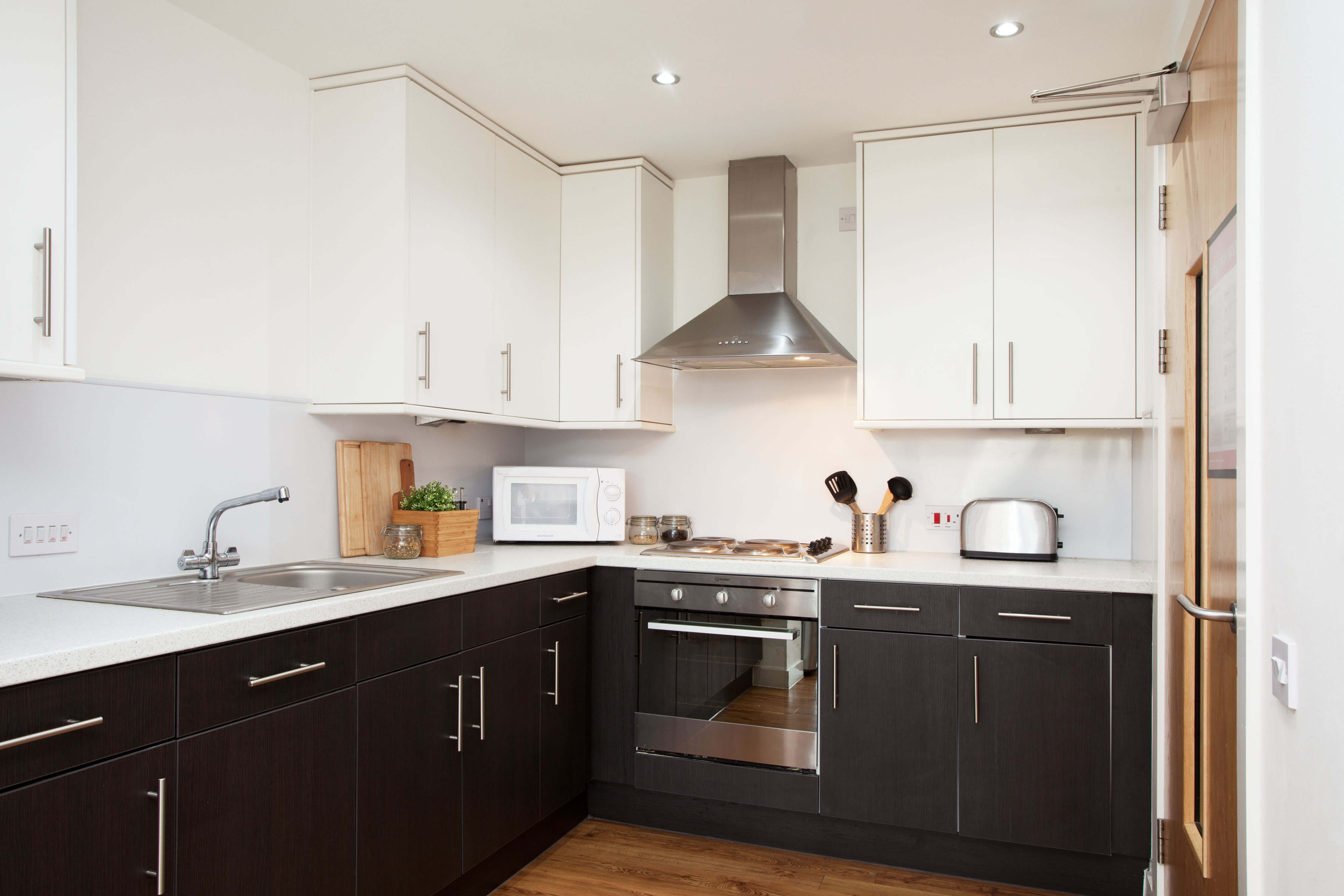 Shared kitchen area at Tramworks