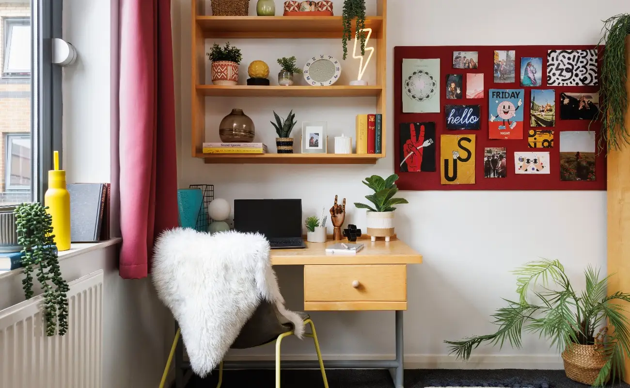 Study space in an Ensuite Basic