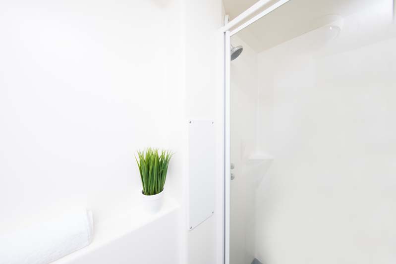 Shower in a Classic Studio