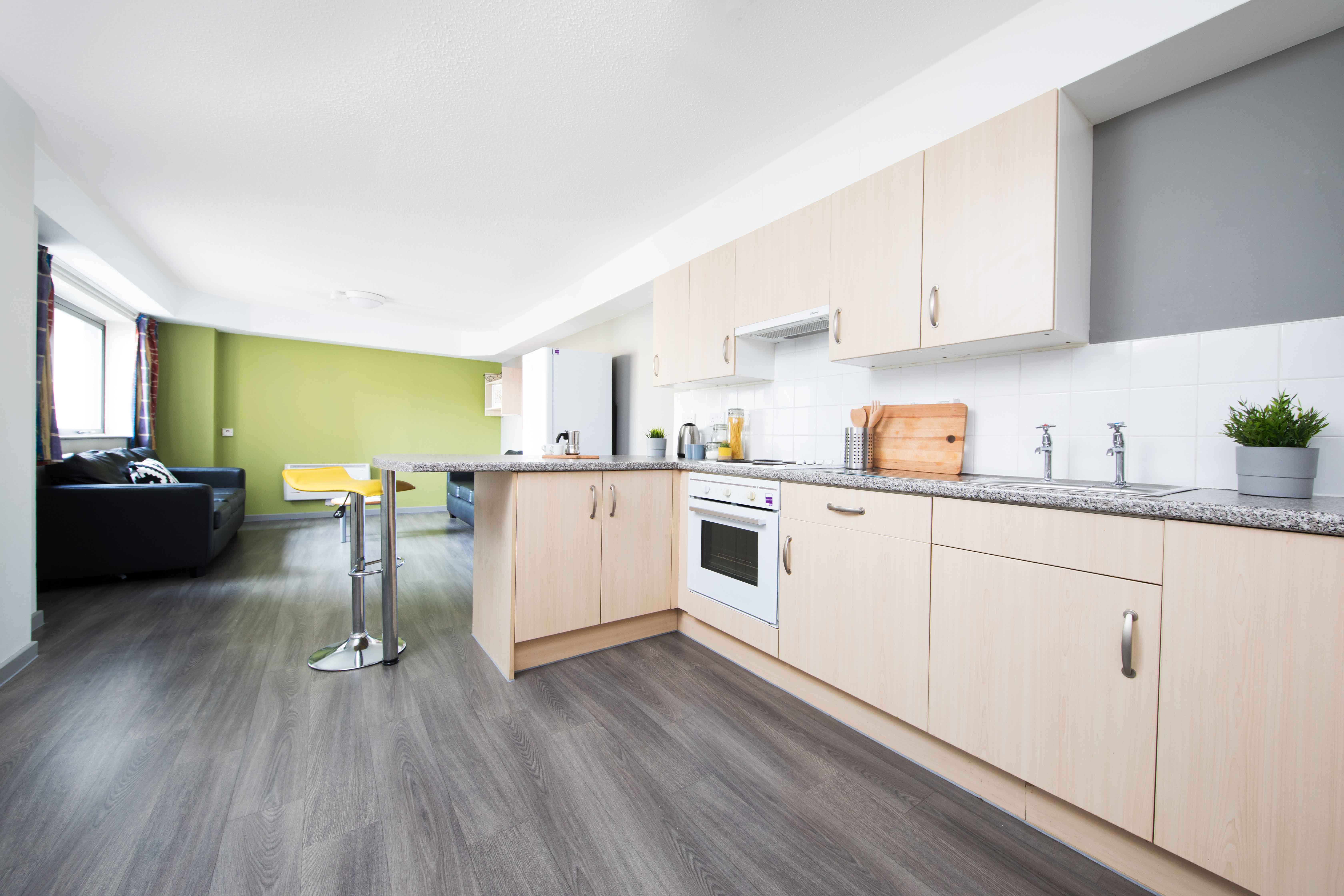 Shared kitchen for ensuite rooms