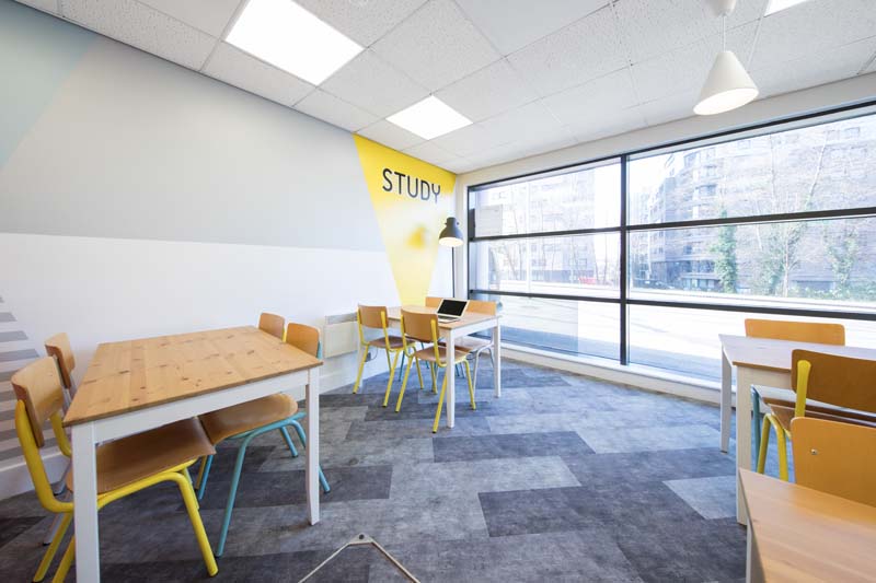 Communal study space