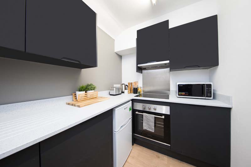 Kitchen in a Premium Range 1 Studio