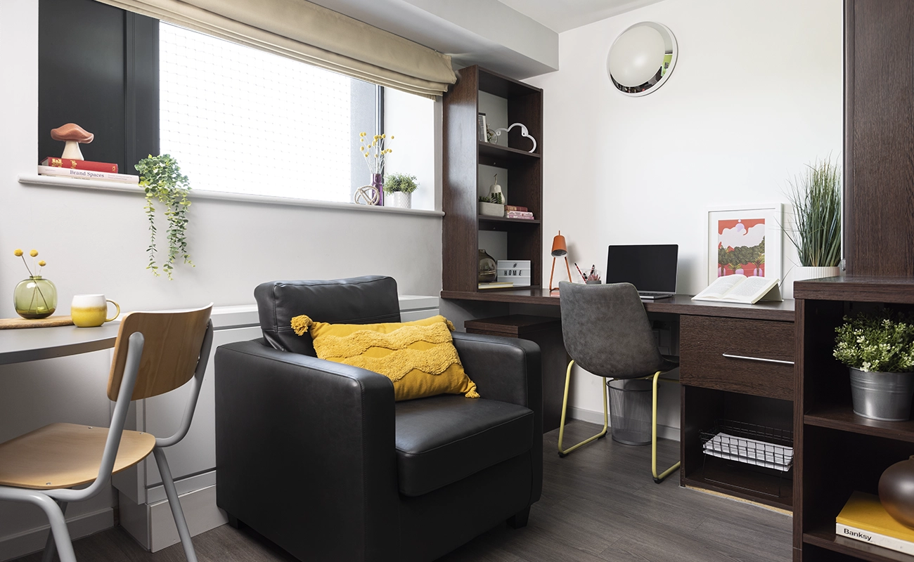 Living space in a Premium Range Studio