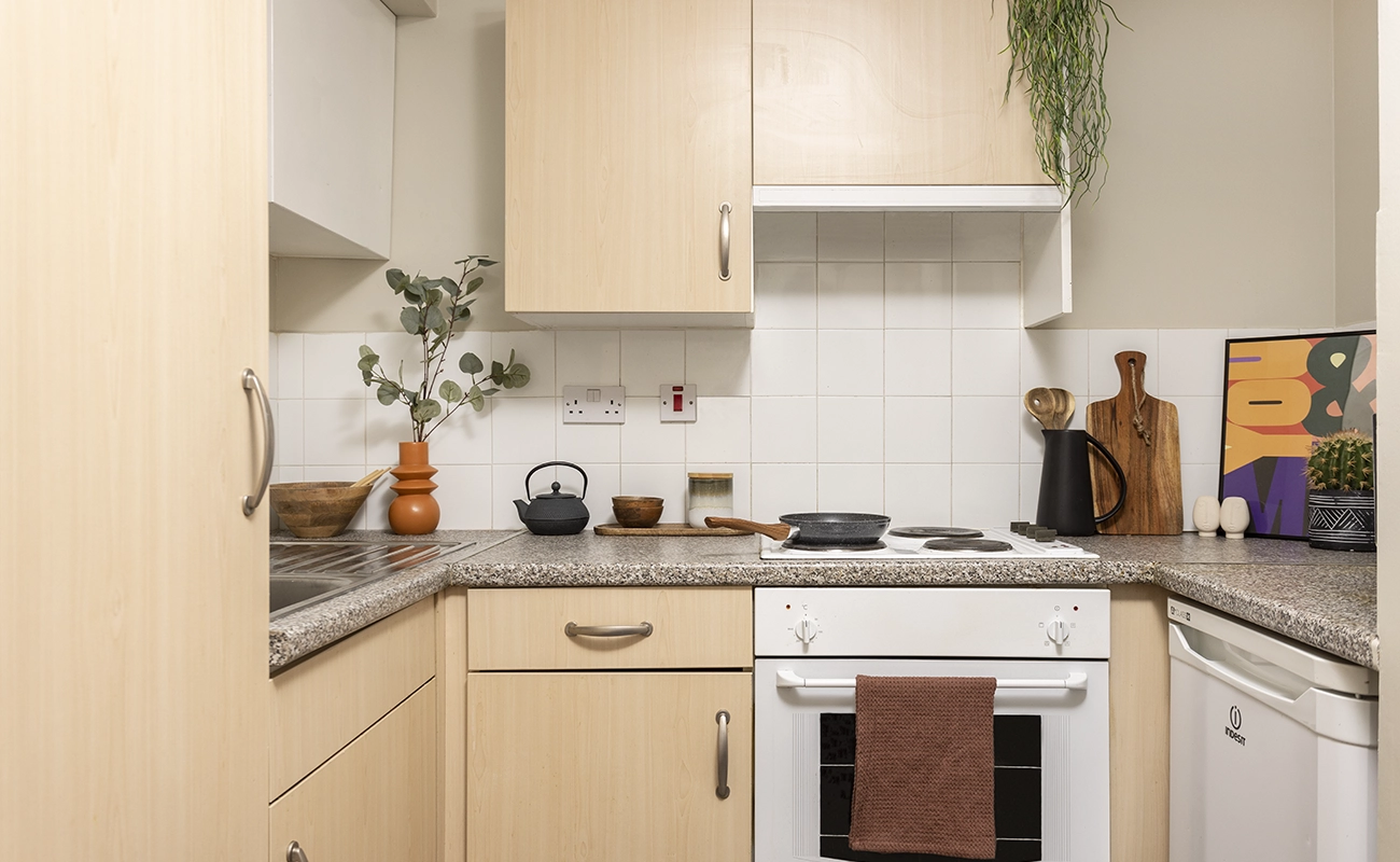 Kitchen in a Basic Studio