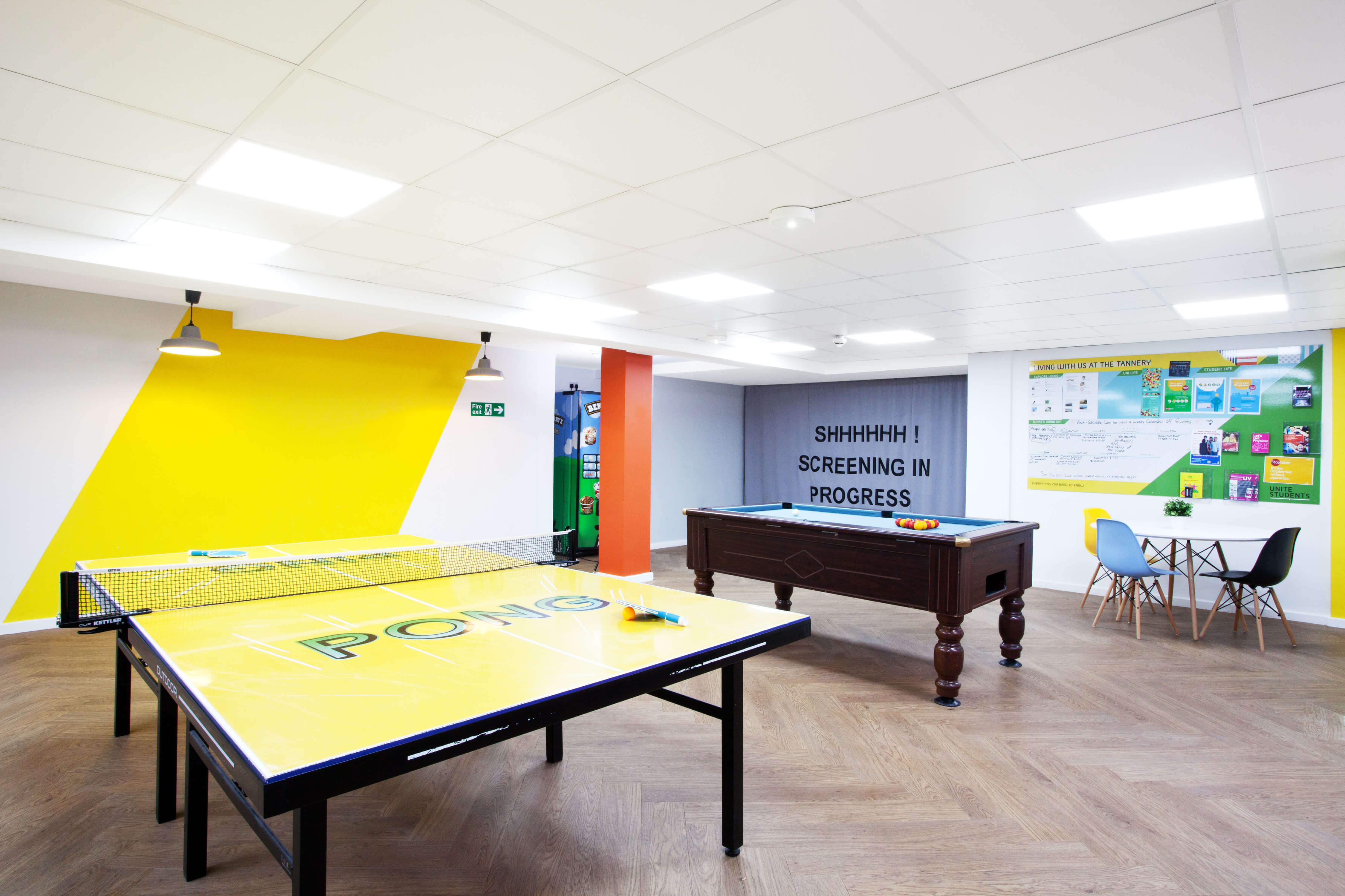 Common room at The Tannery