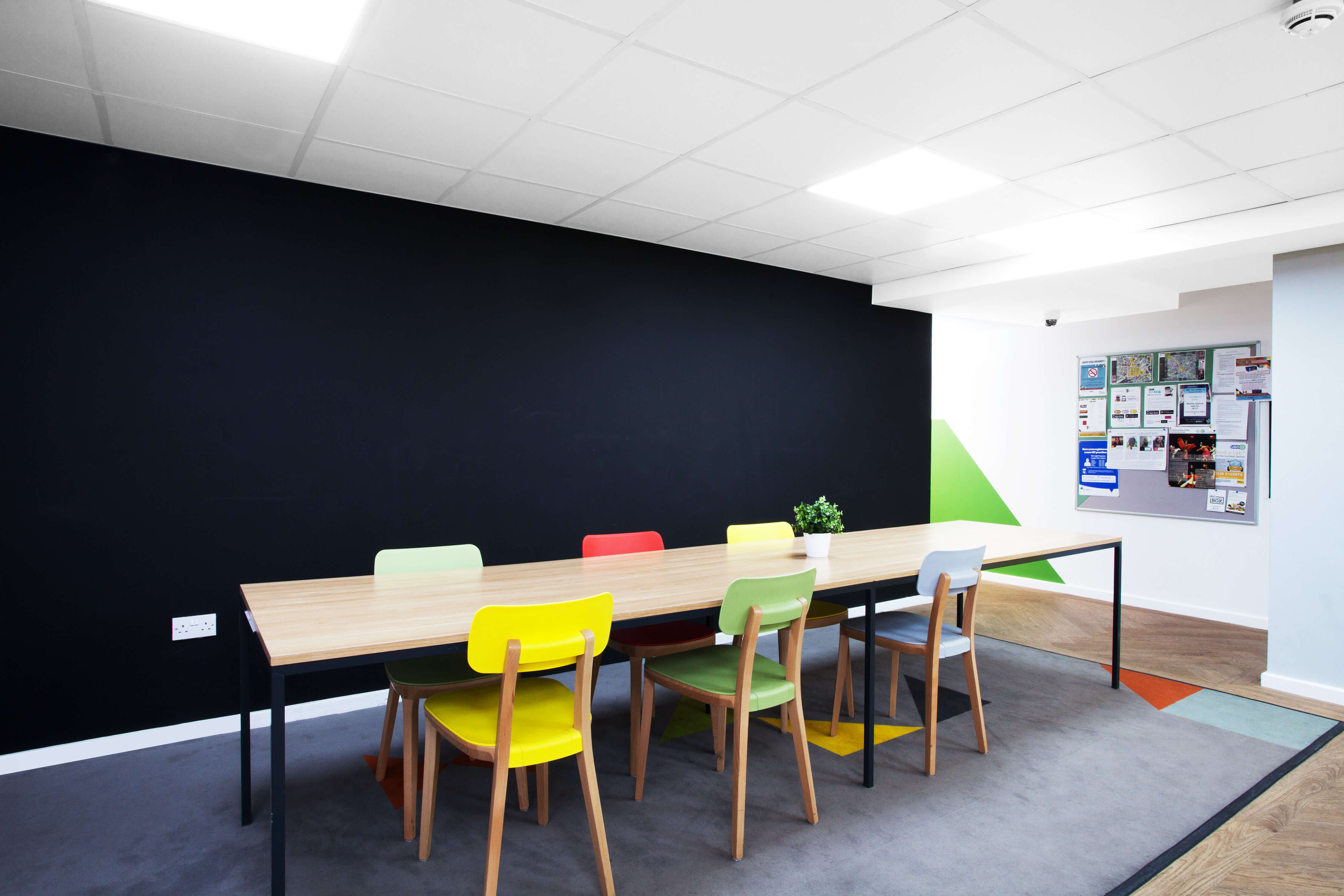 Study area at The Tannery