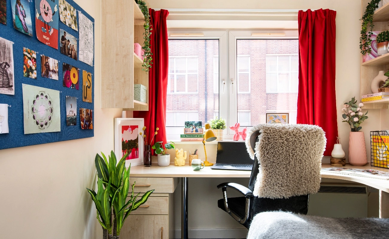 Study space in an Ensuite Classic