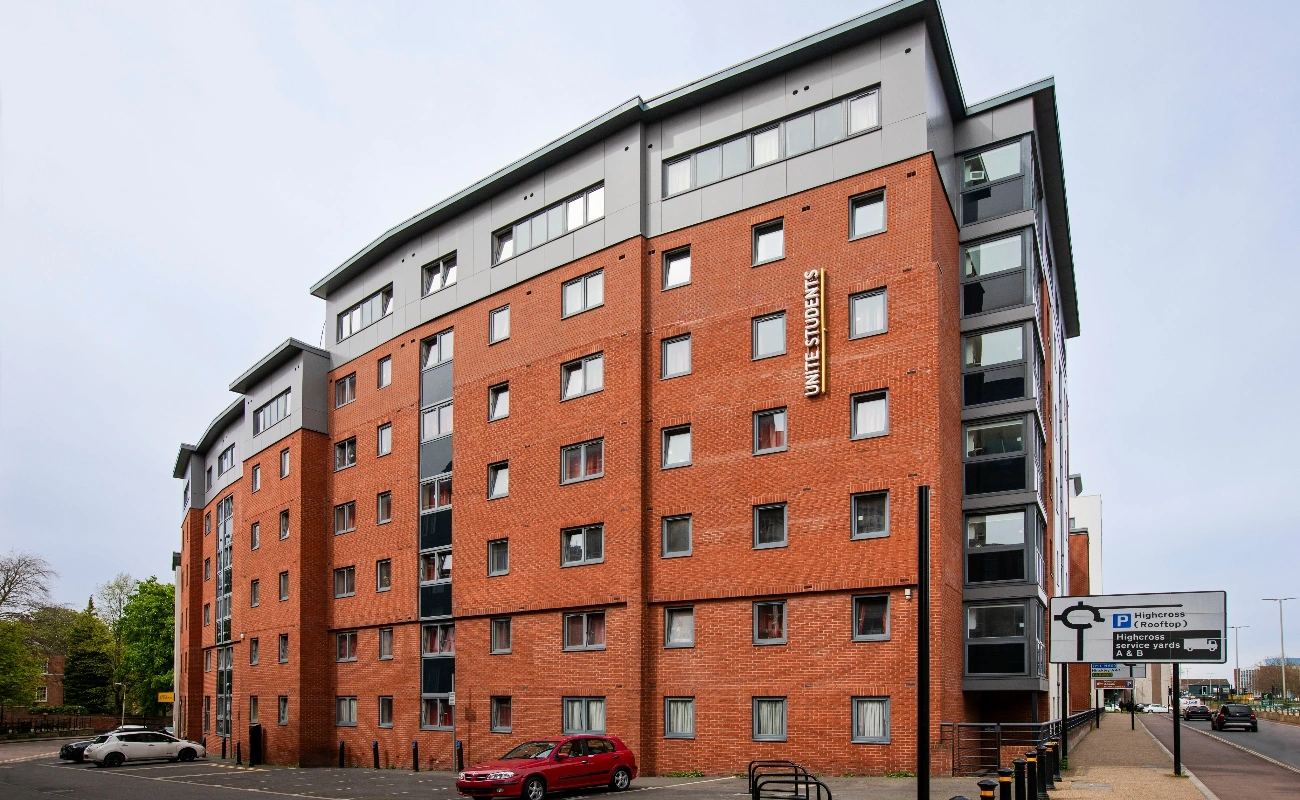 Exterior of the Castle Court building