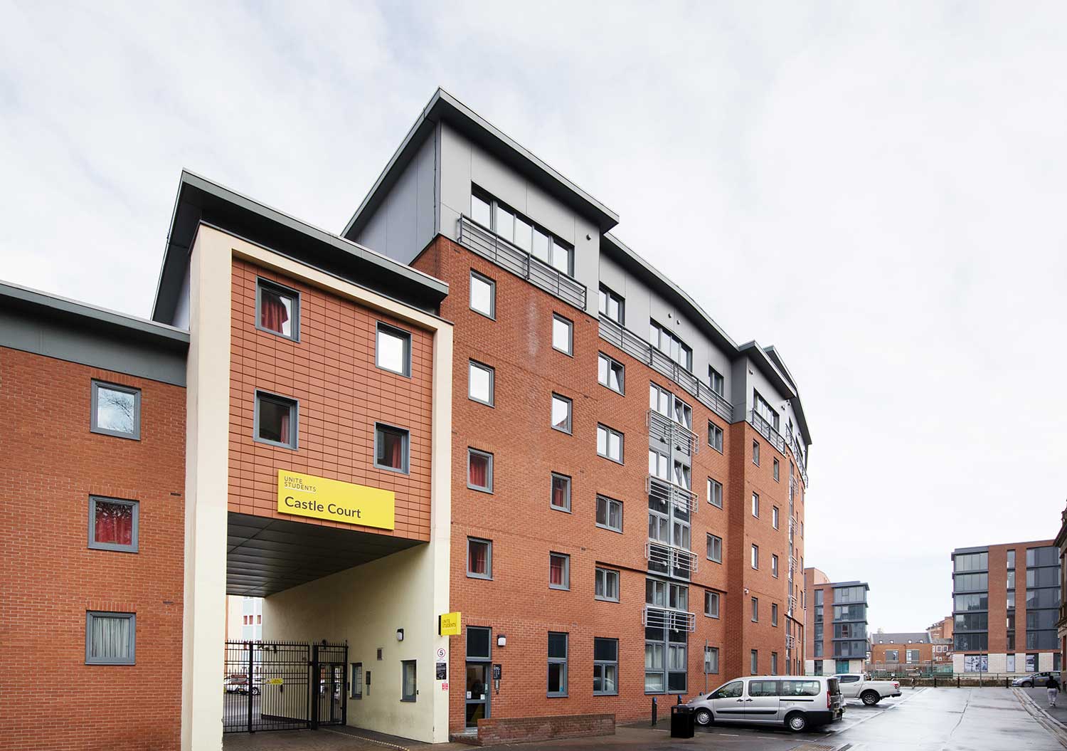 Unite Students accommodation at Castle Court in Leicester
