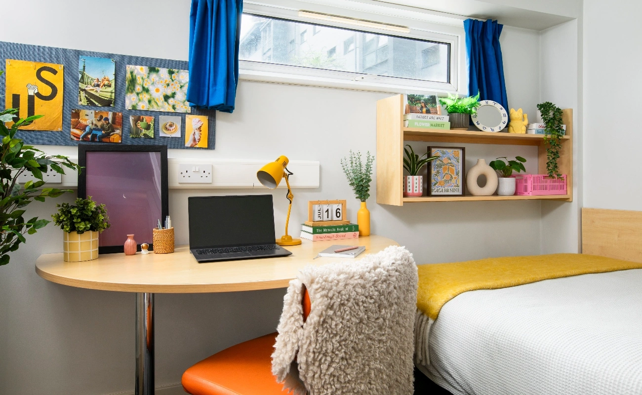 Study space in an Accessible Ensuite Premium Range 1