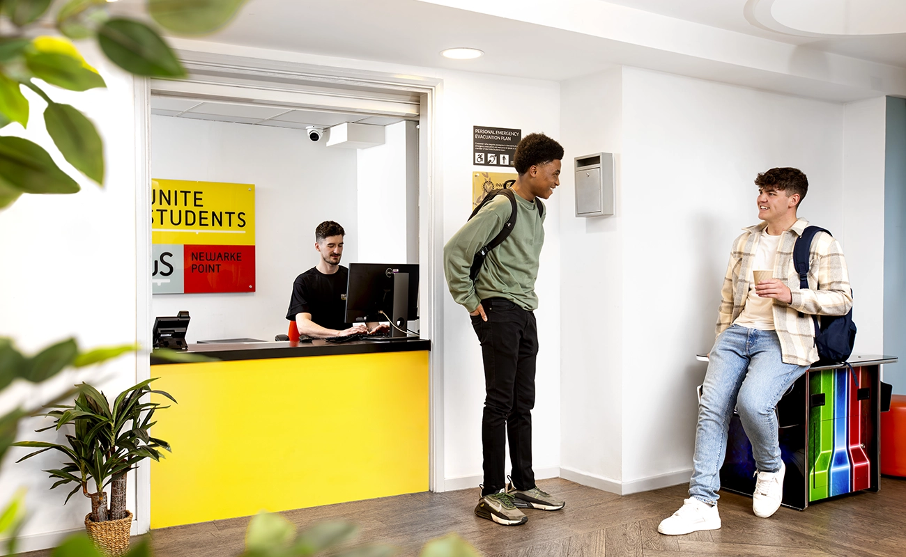 Reception area