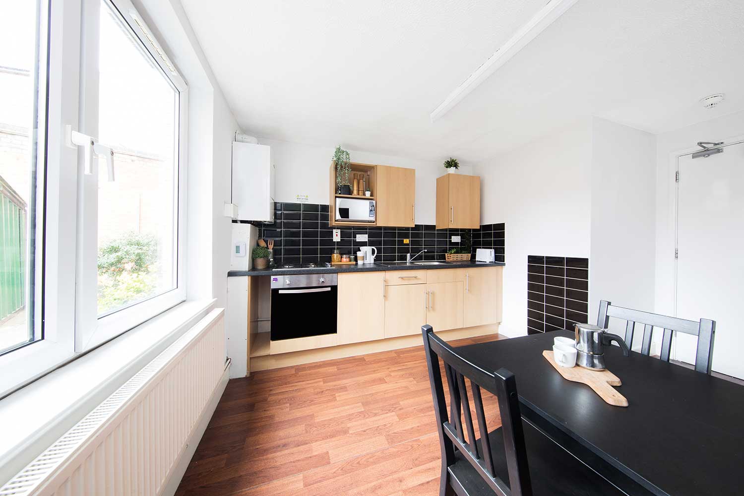 Shared kitchen at Rose House