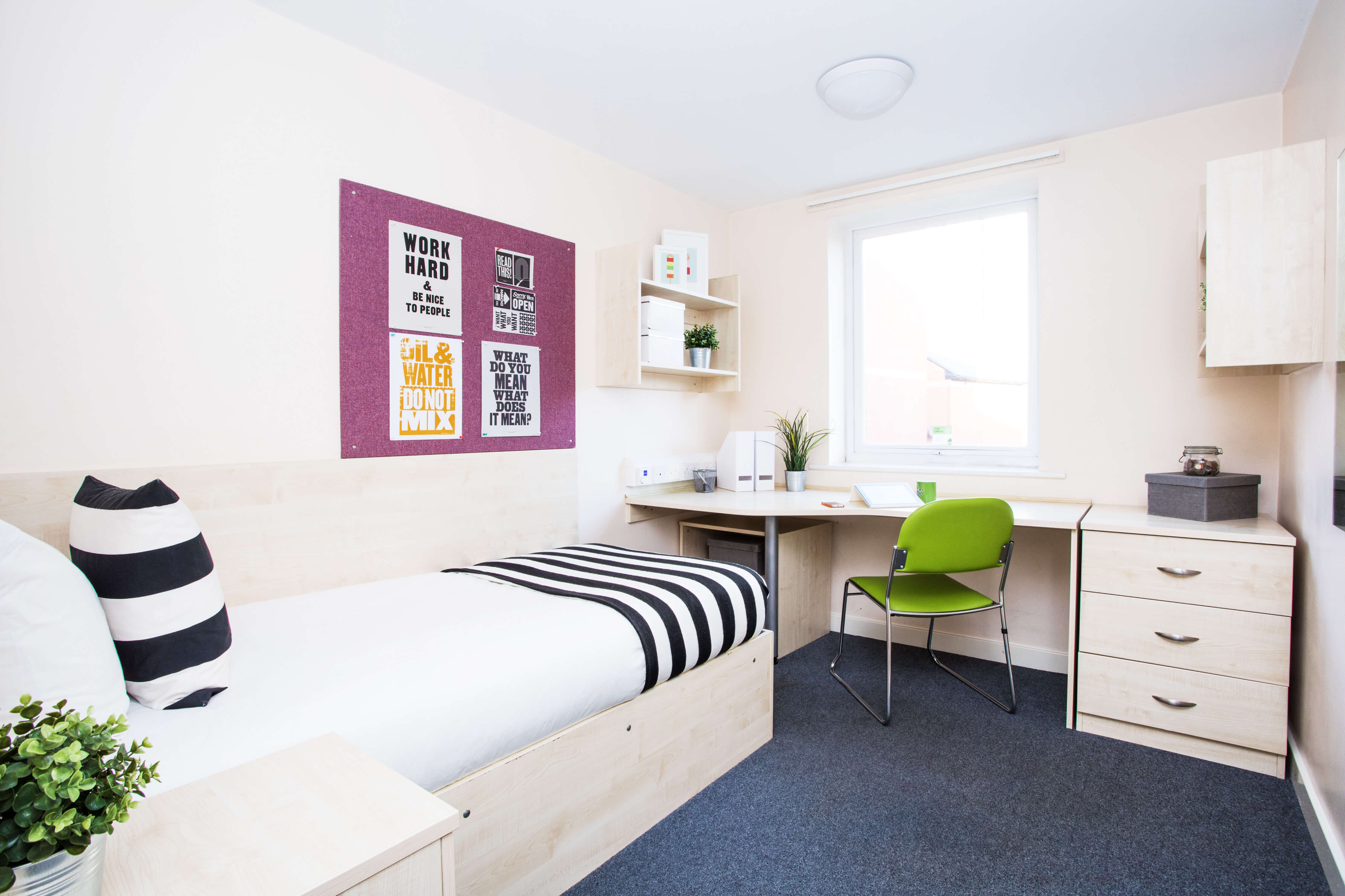 Basic En-suite room at The Grange