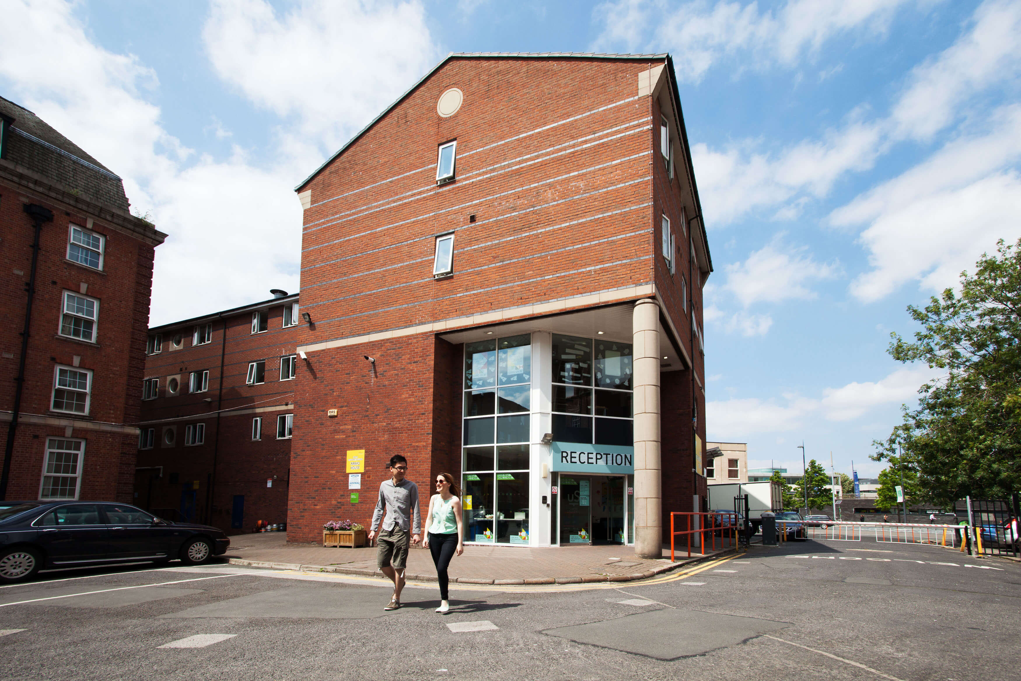 Unite Students accommodation at Arrad House in Liverpool