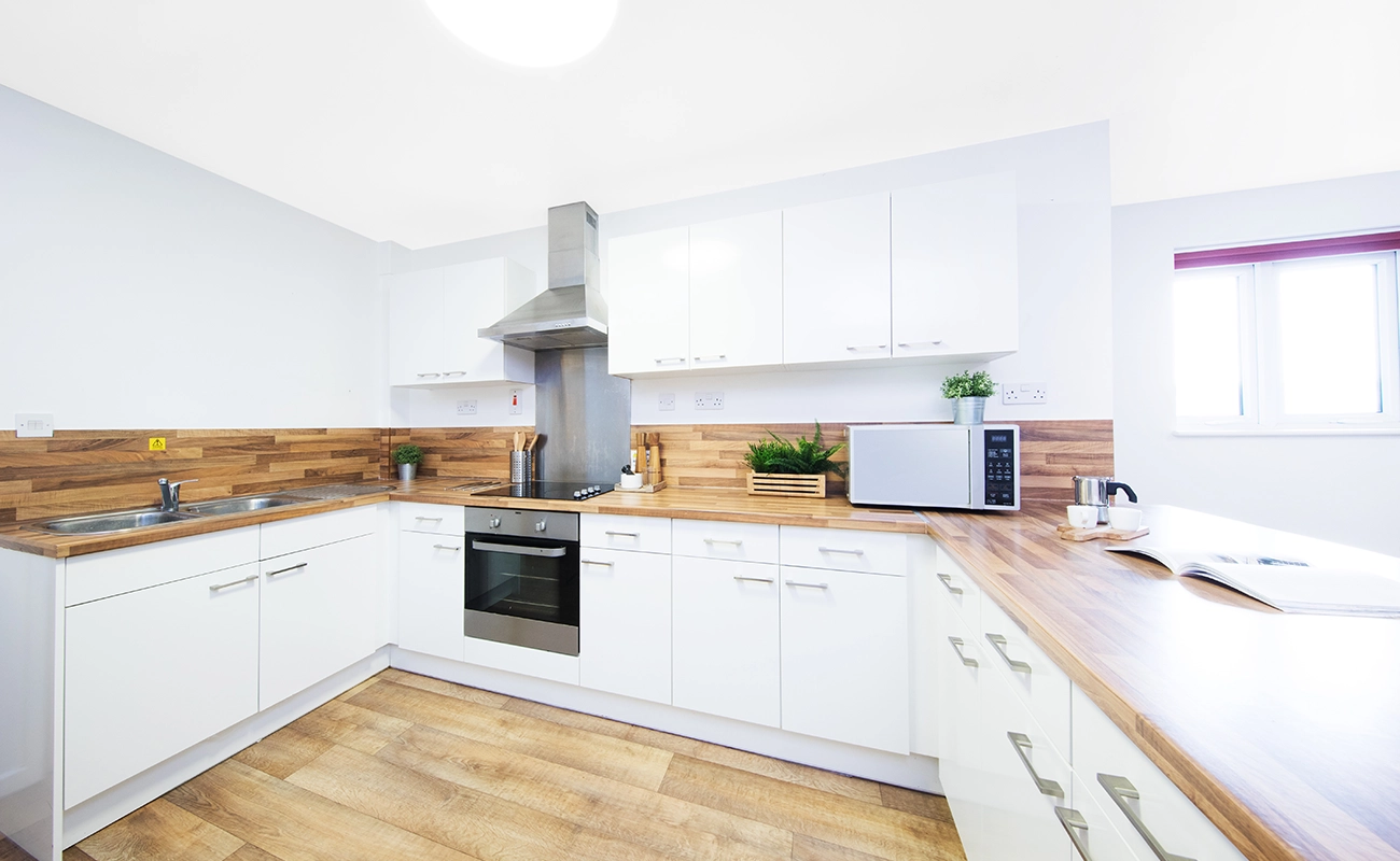 Shared kitchen for ensuite rooms