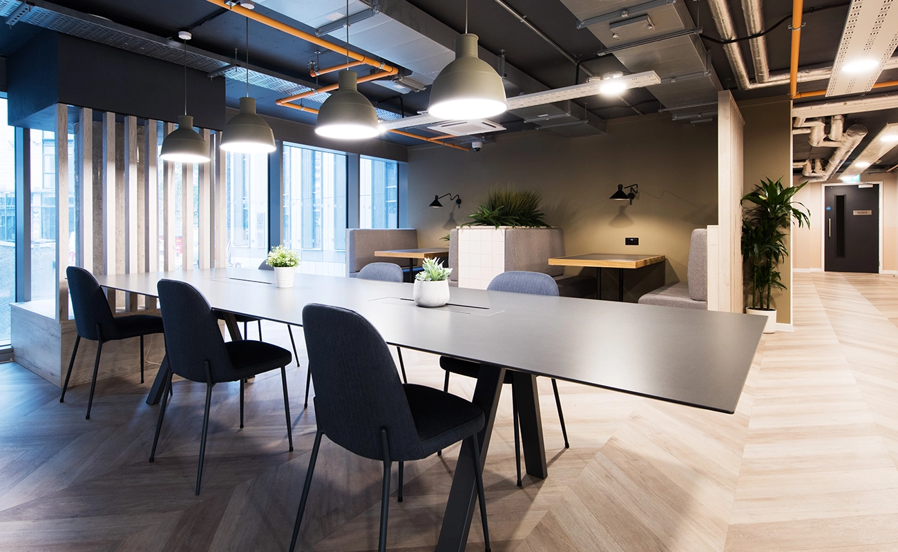 Common room study area