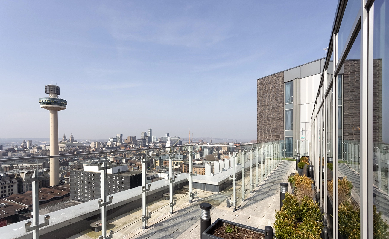 Roof terrace