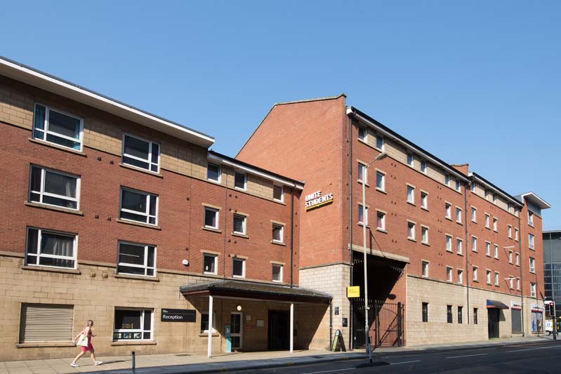 Unite Students accommodation at Moorfield in Liverpool