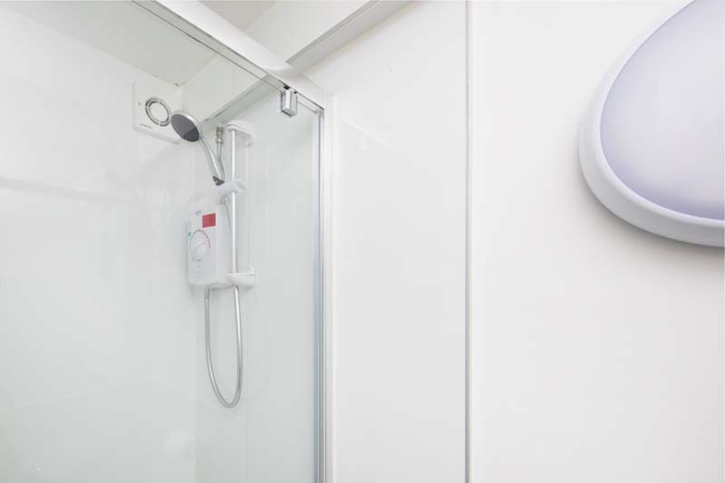 Shower in a Premium Range 1 En-suite room
