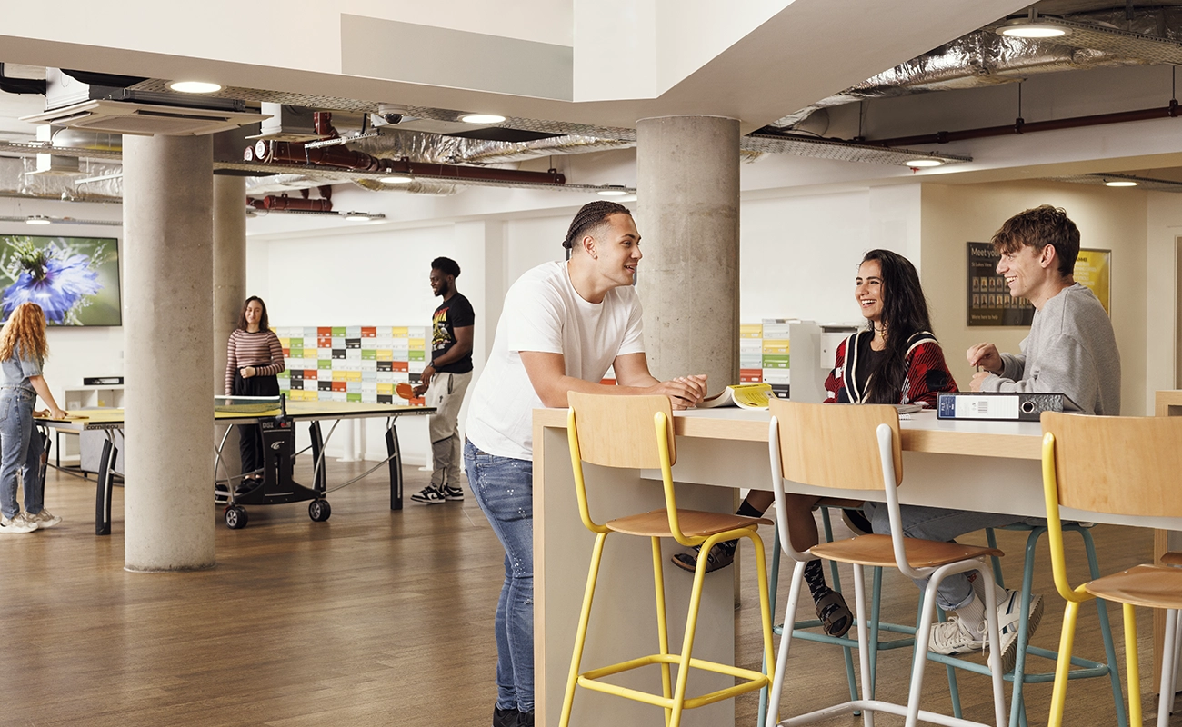 Common area in reception