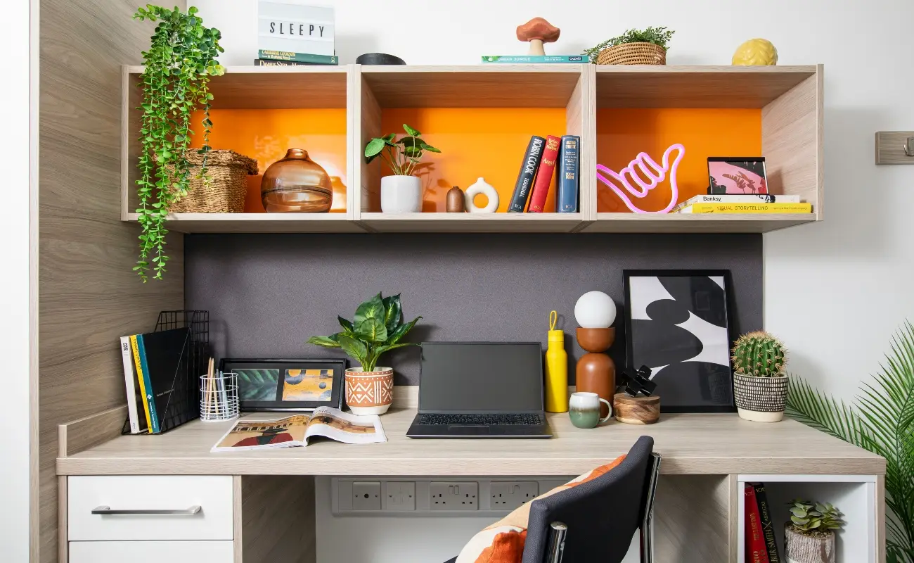 Study space in an Ensuite Classic