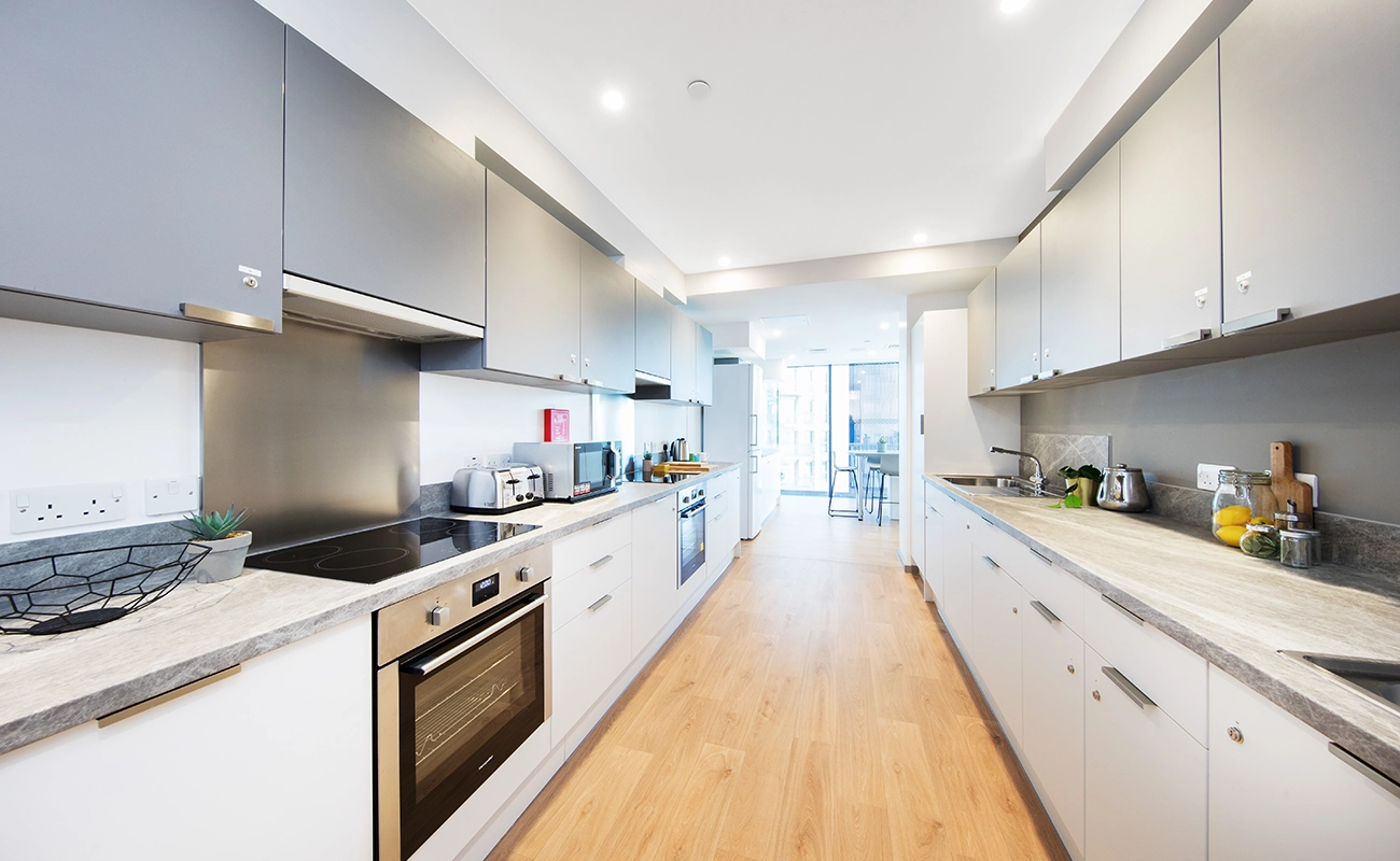 Shared kitchen for ensuite rooms