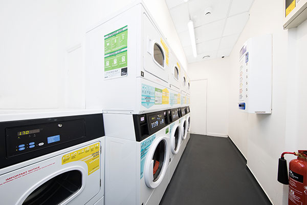 Laundry room at Ewen Henderson Court