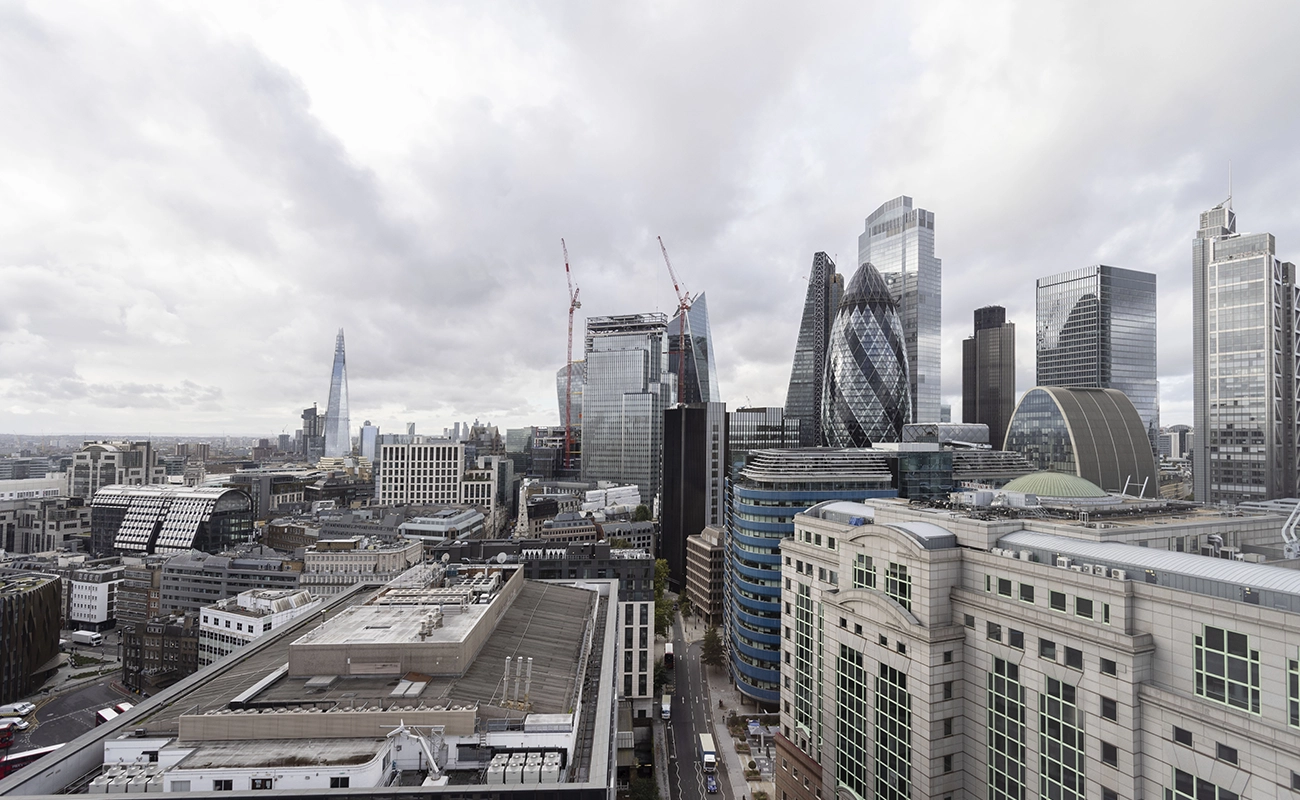 View of London from Hayloft Point