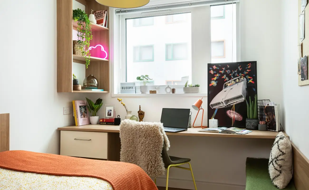 Study space in an Ensuite Basic