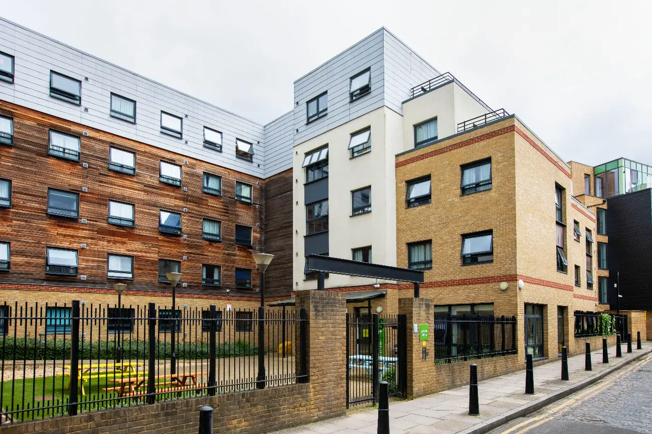 Exterior view of Pacific Court