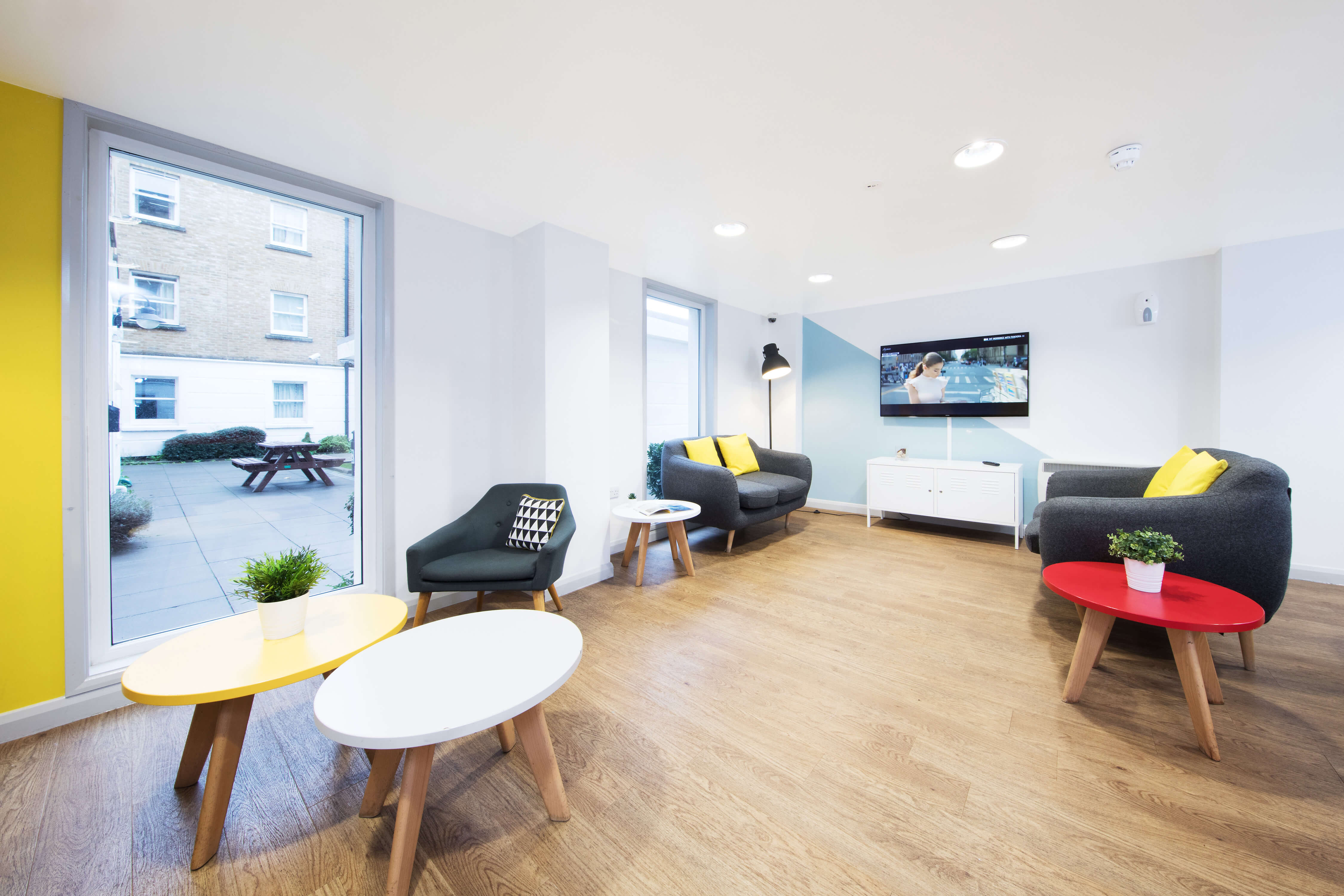 Common room at Sherren House