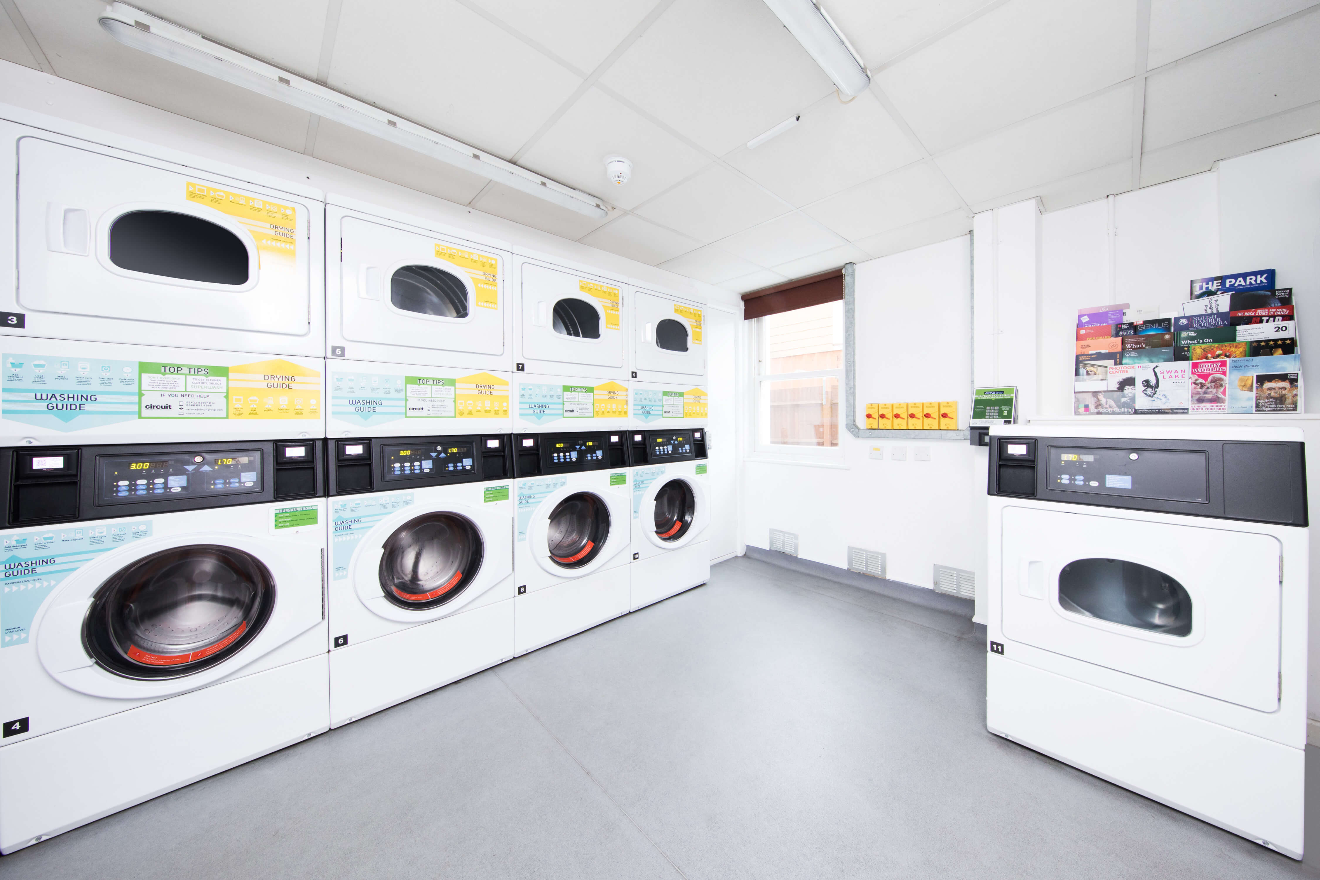 Laundry room at Sherren House