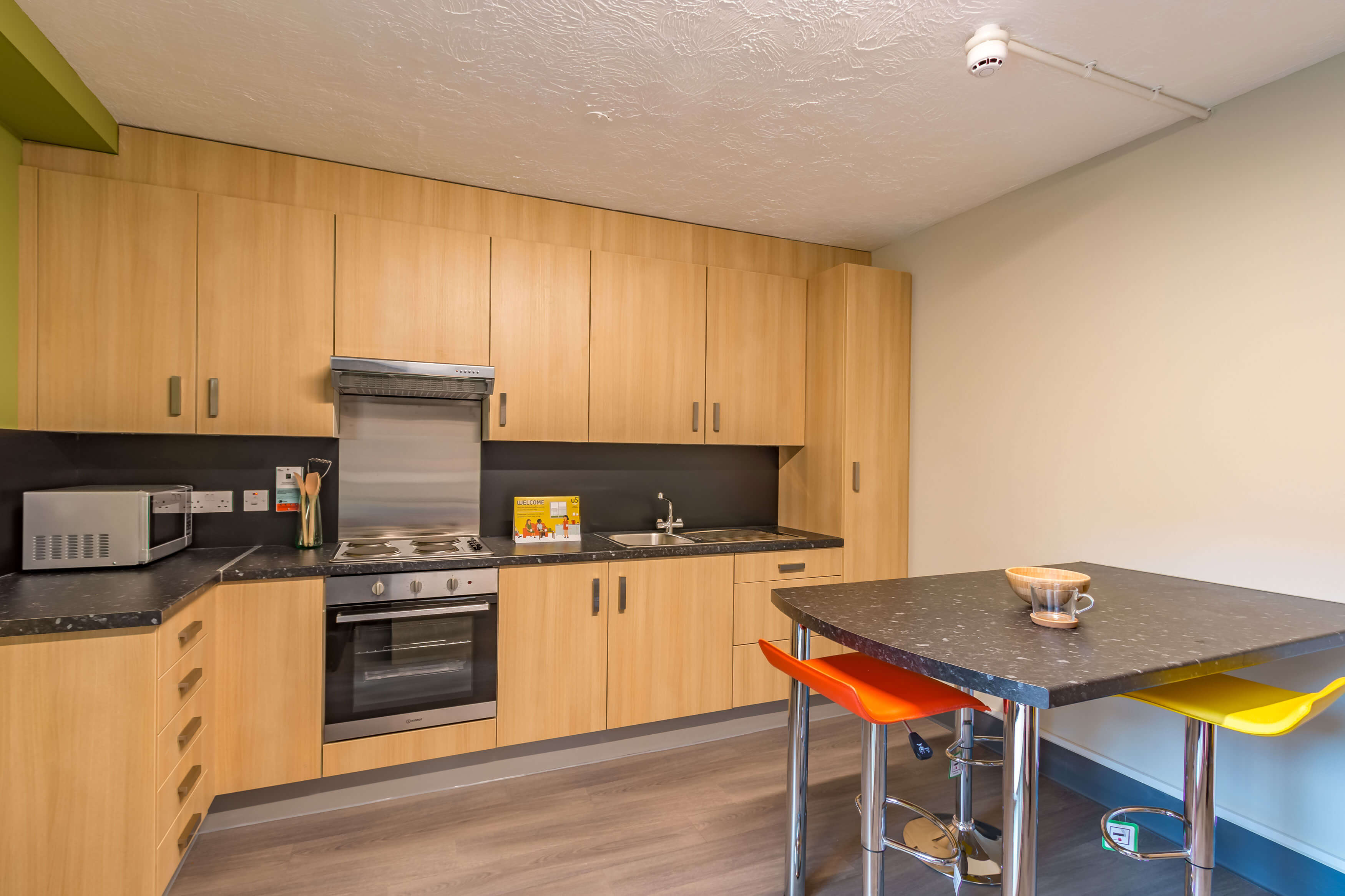 Shared kitchen area at Sidney Webb House