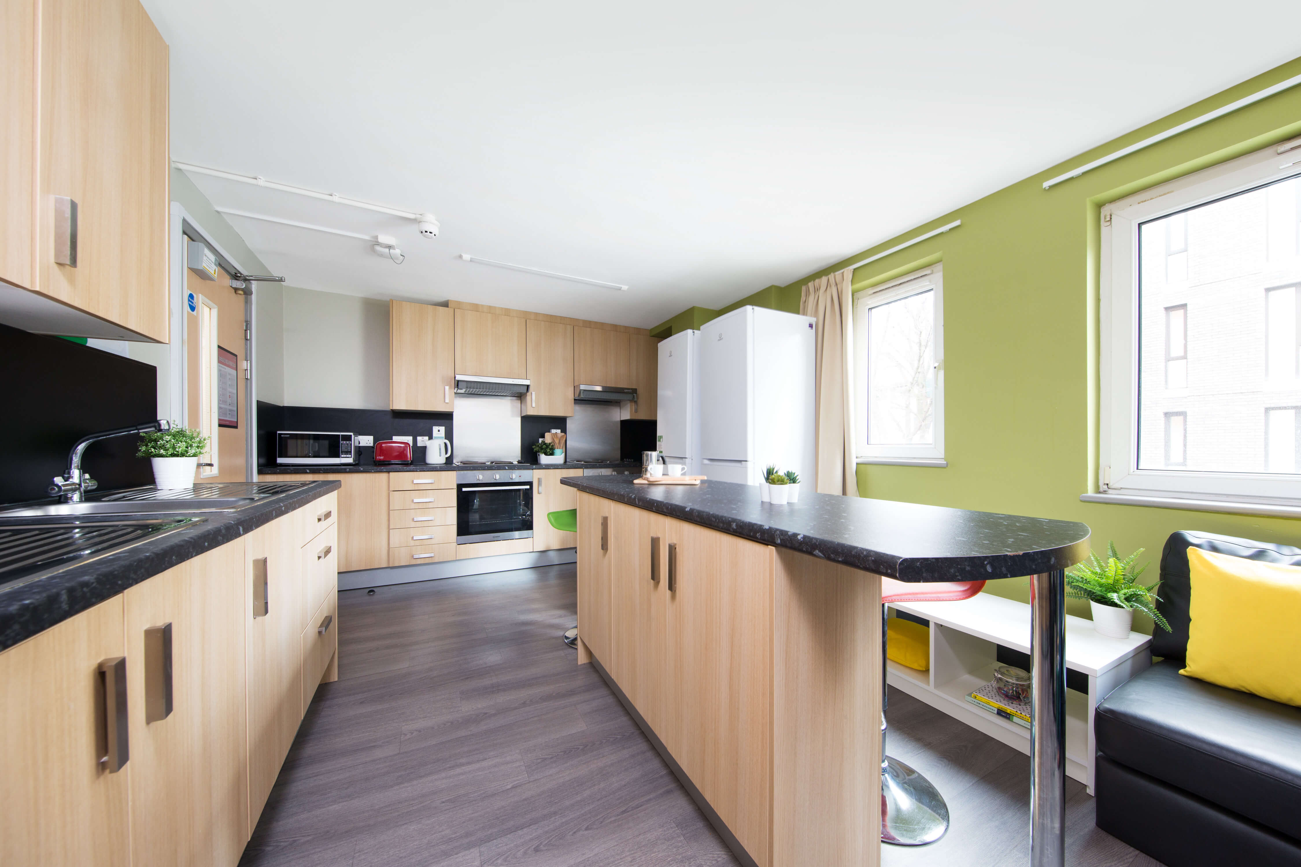 Shared kitchen area at Sidney Webb House