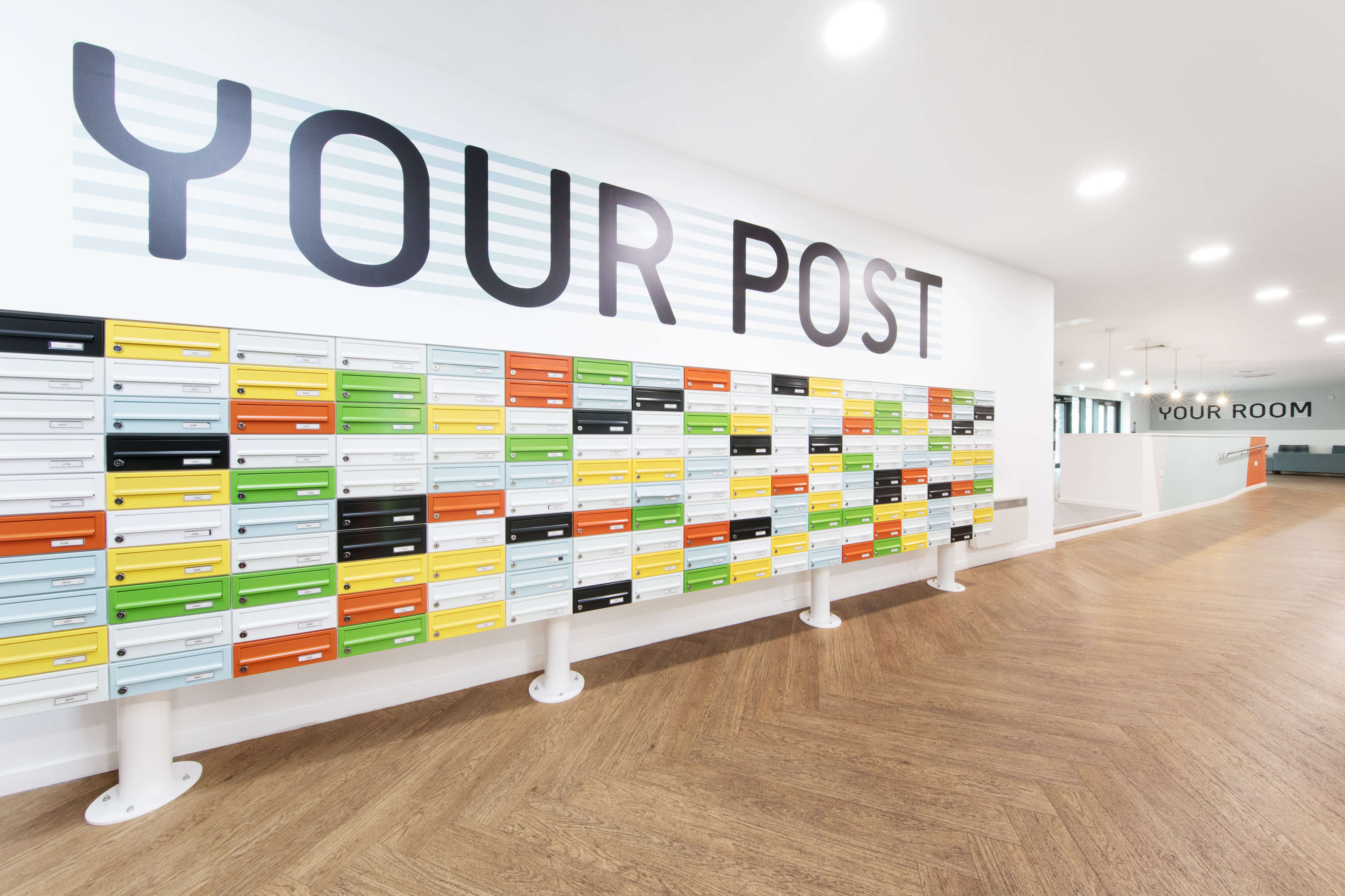 Reception area at Stapleton House