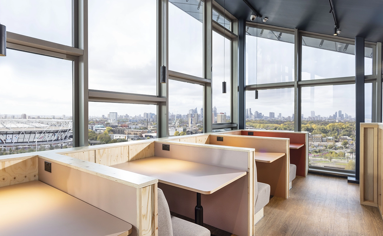 Common room seating area