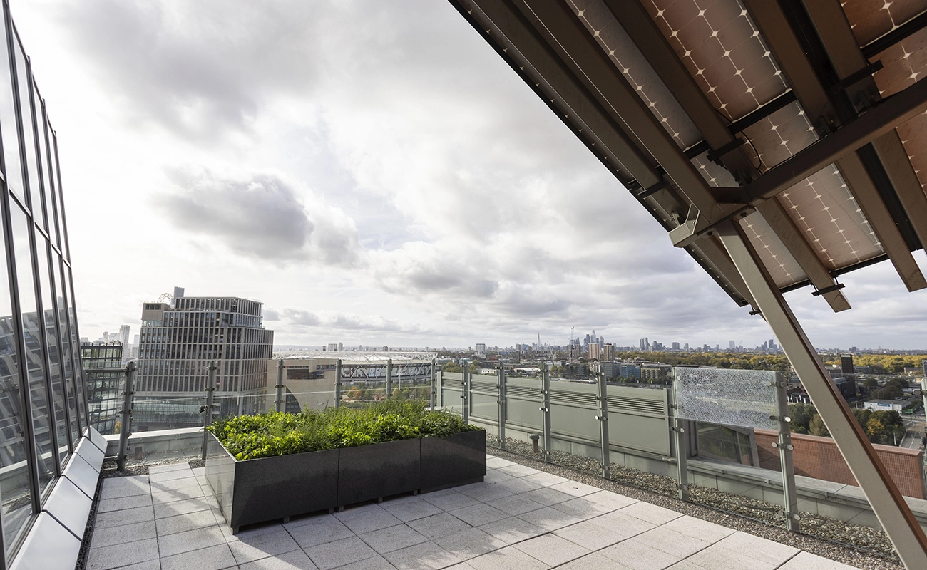 Roof terrace