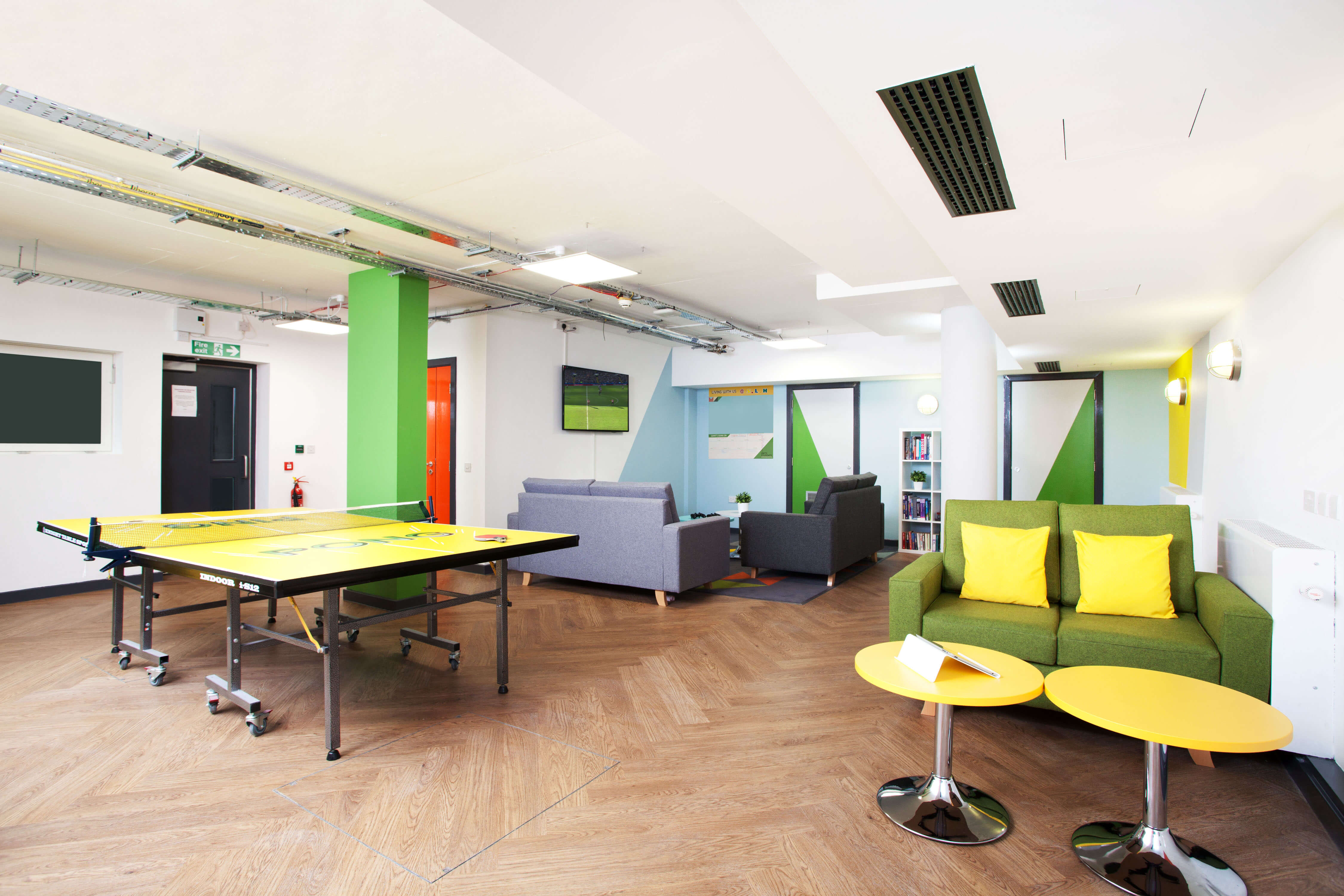 Common room at Student Living Heights